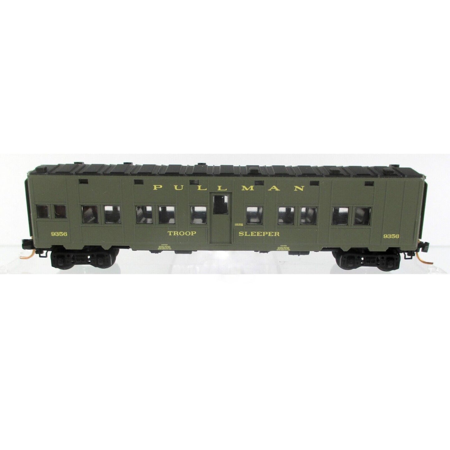 N Scale WWII **Dept of Defense** TROOP SLEEPER Car #9356 - Micro Trains 11600011