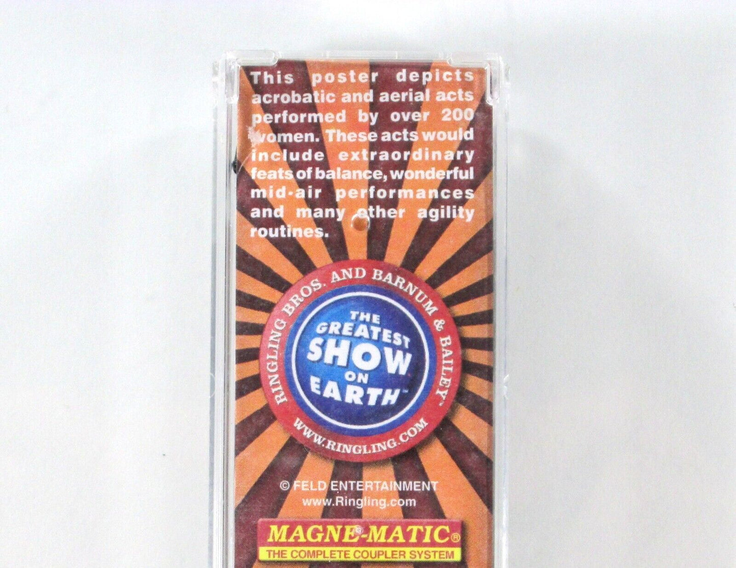 N Scale ***RINGLING CIRCUS*** Billboard Car #4 Box Car --- Micro Trains 04700404