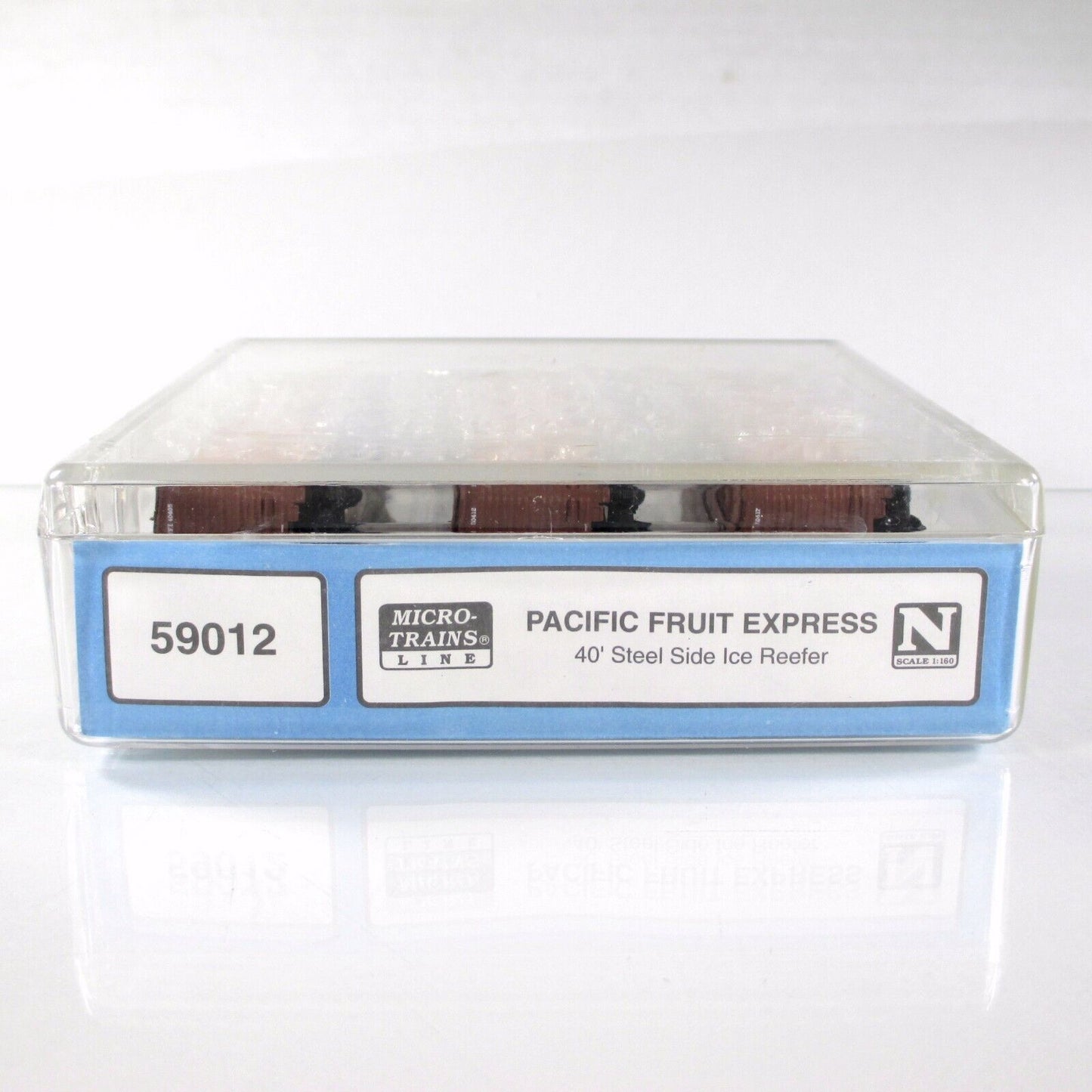 N Scale **PACIFIC FRUIT EXPRESS** Reefer 3-Car Set - Micro Trains 59012