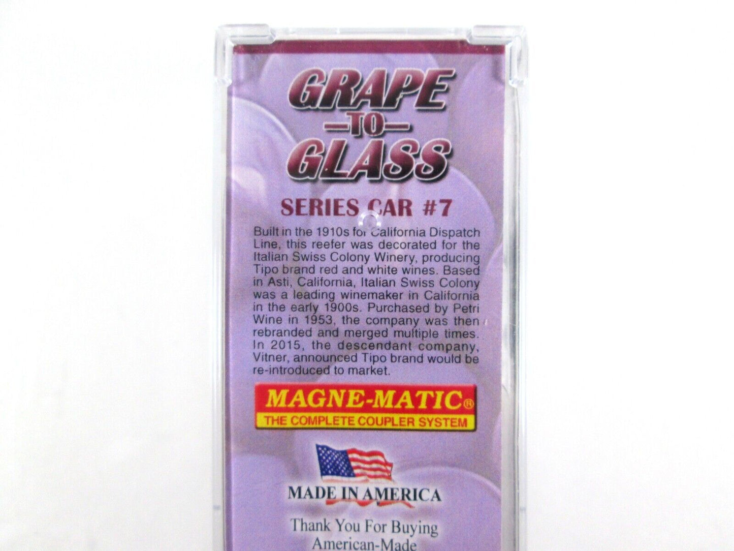 N Scale **TIPO TABLE WINES** Ice Reefer (Grape to Glass) - Micro Trains 04700440