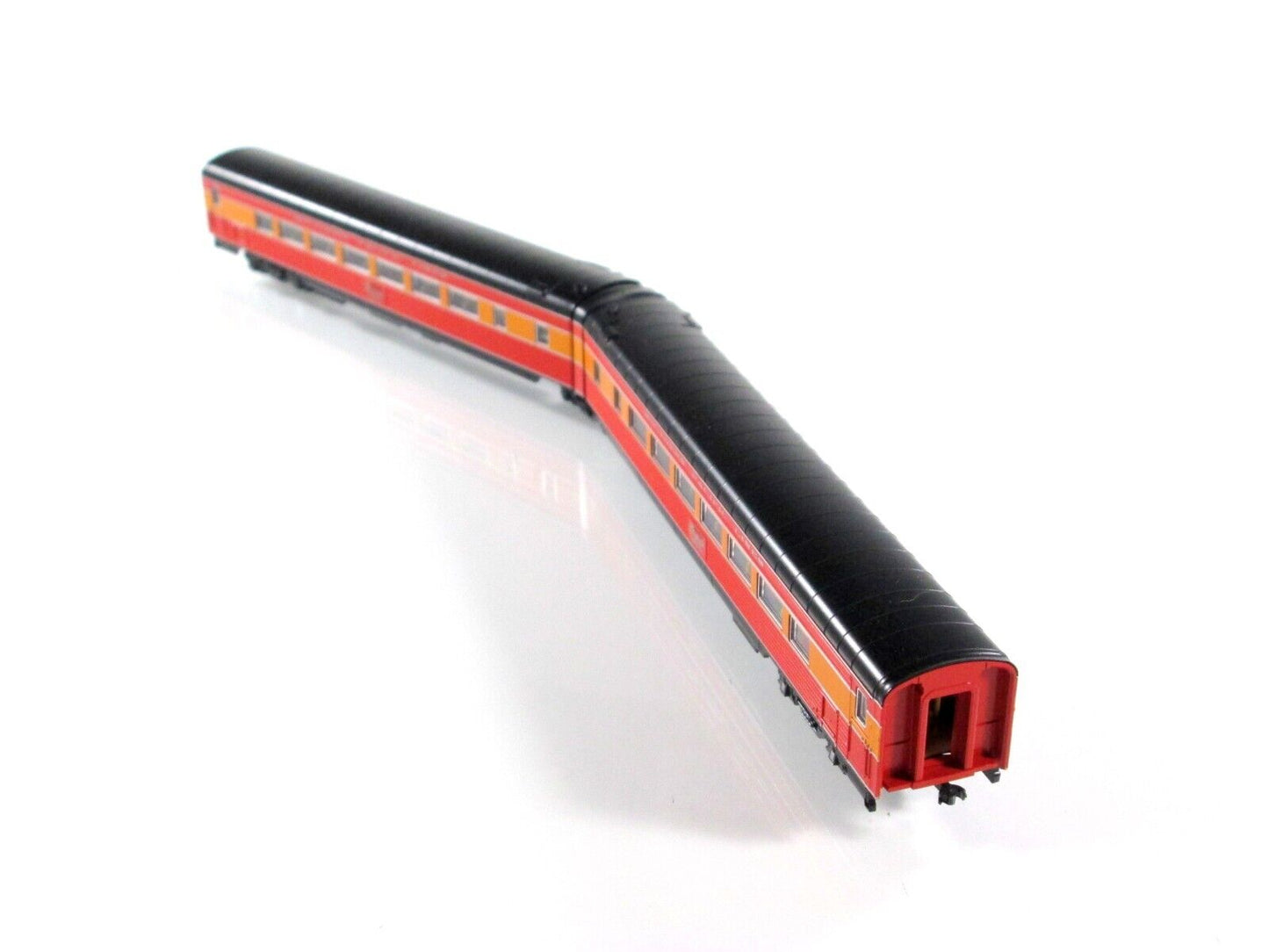 N Scale LIGHTED Southern Pacific MORNING DAYLIGHT Car #2457,2458 - Kato 106-6309