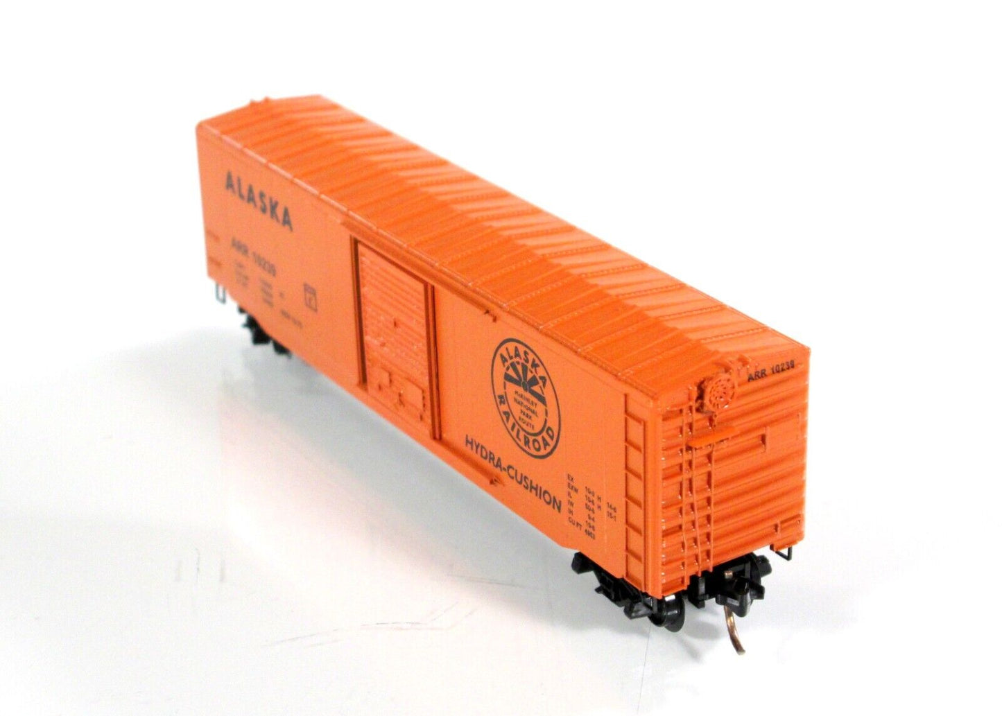 N Scale ***ALASKA*** 50' Box Car, ARR #10239 - Premiere Editions 2437F **RARE**