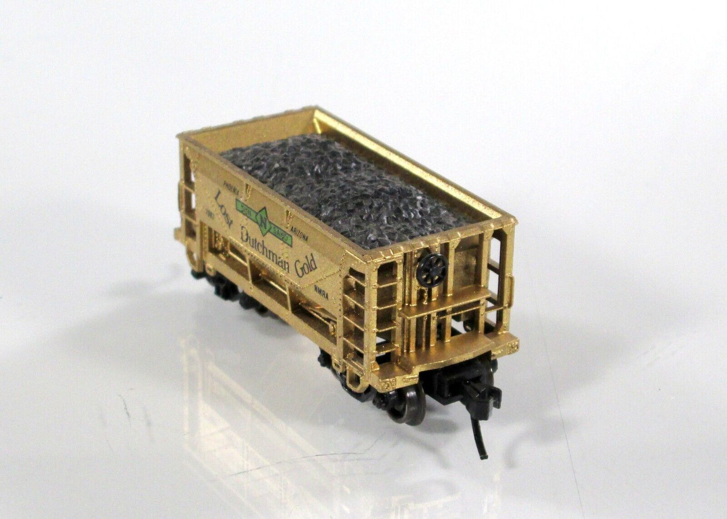 N Scale ***LOST DUTCHMAN GOLD*** Mining Ore Car - Atlas / Sun-N-Sand 1982