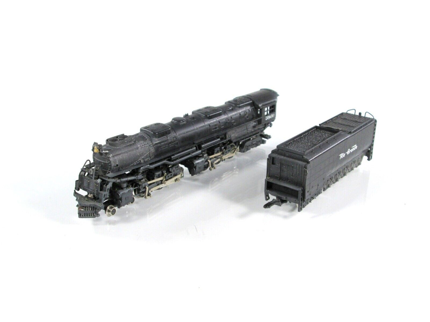 N Scale RIO GRANDE 4-6-6-4 CHALLENGER Locomotive - D&RGW #3800 -- Rivarossi 1598