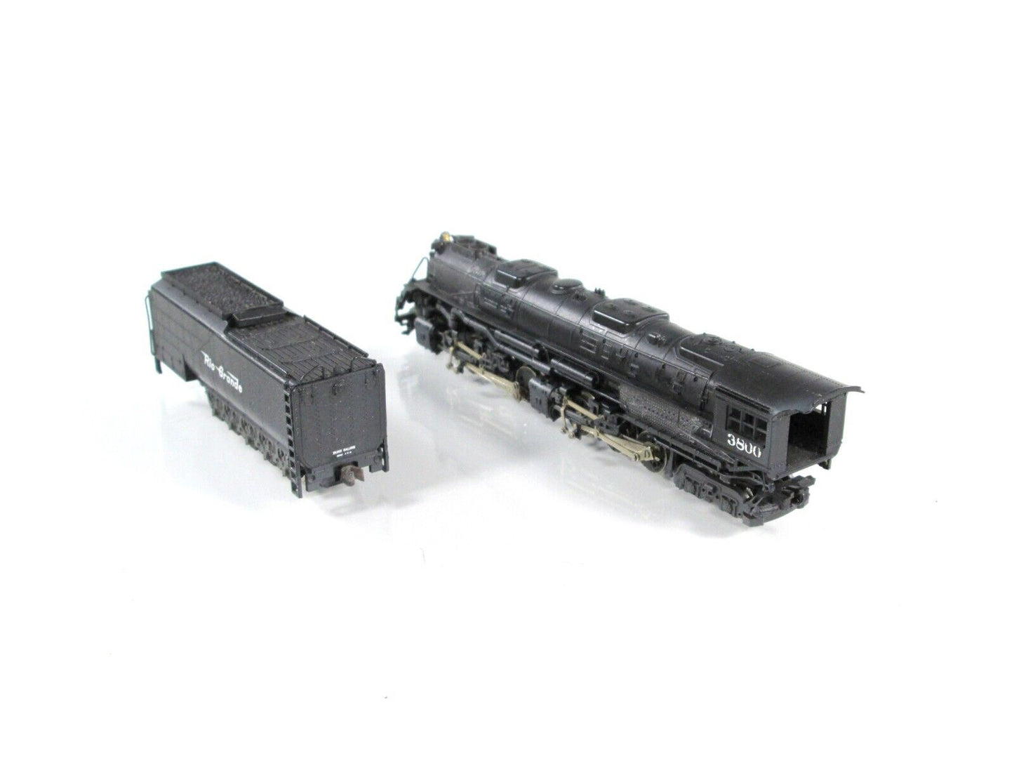 N Scale RIO GRANDE 4-6-6-4 CHALLENGER Locomotive - D&RGW #3800 -- Rivarossi 1598