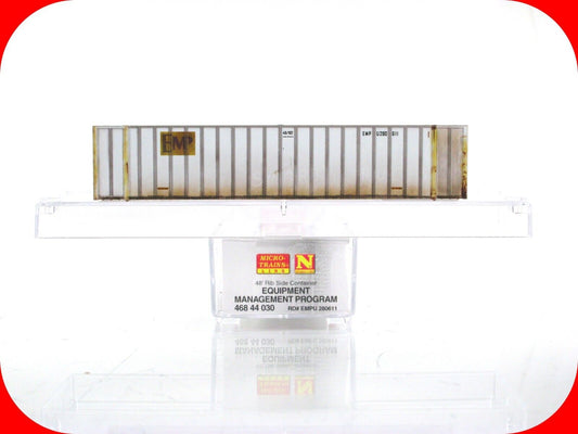 N Scale ***EMP*** Weathered 48' Container, EMPU 280611 --- Micro Trains 46844030
