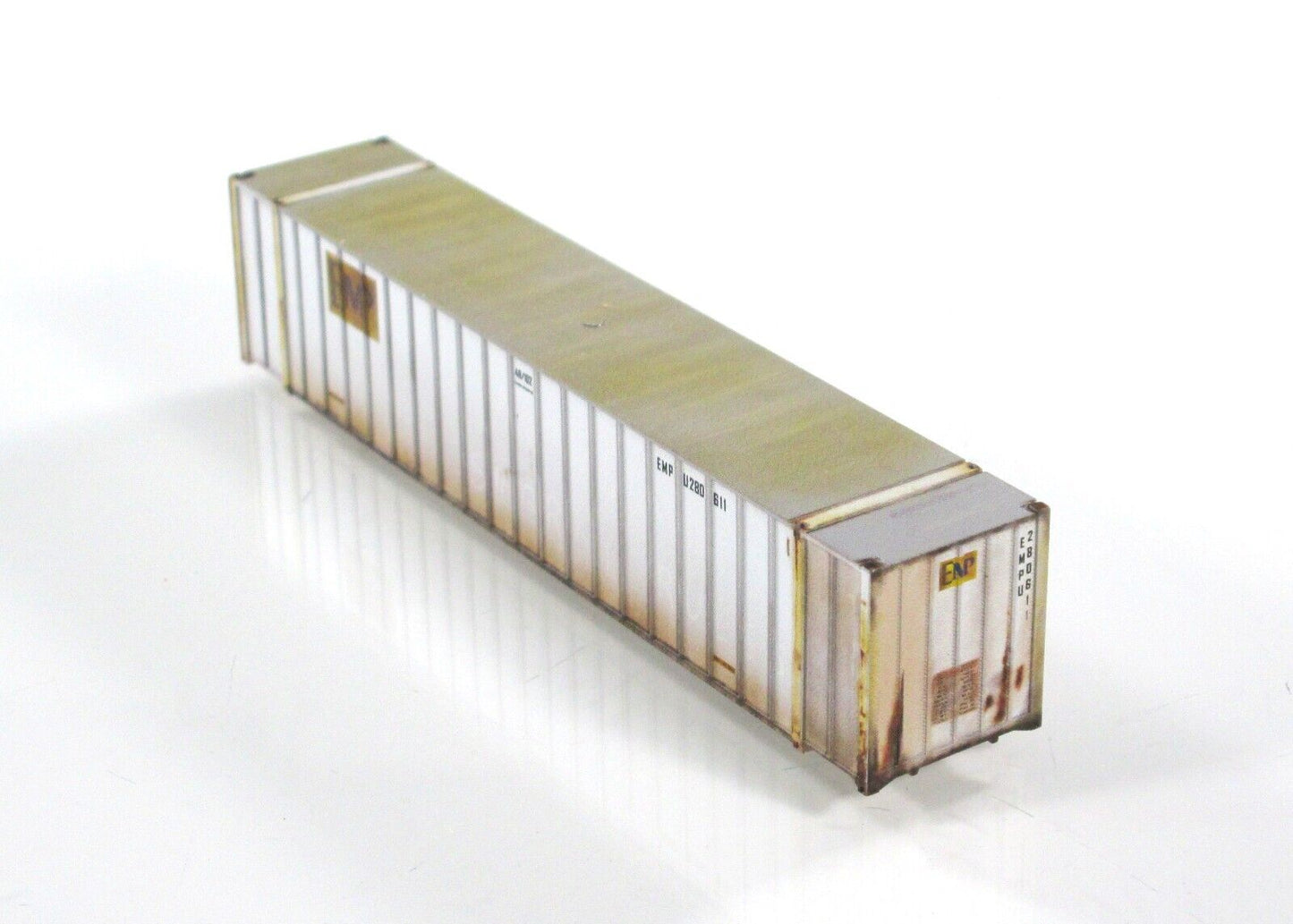 N Scale ***EMP*** Weathered 48' Container, EMPU 280611 --- Micro Trains 46844030