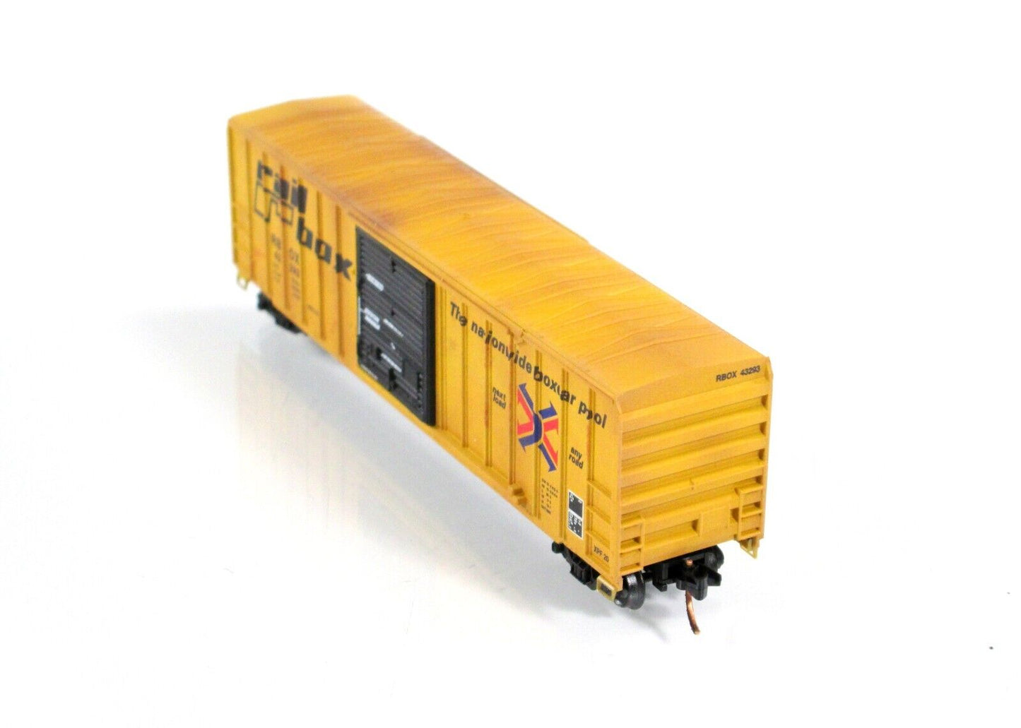 N Scale **RAILBOX GRAFFITI** Box Car #43293 - Micro Trains NSE MTL 16-38 **RARE*