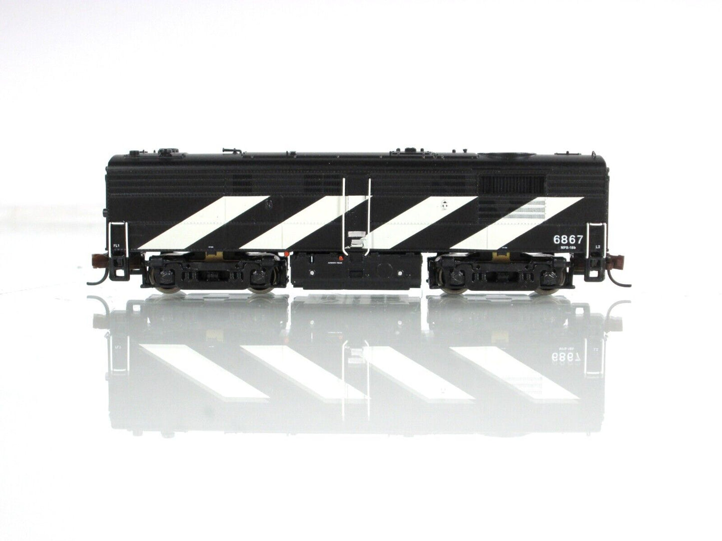 N Scale **CN** FPB-4 Locomotive #6867 - Rapido / PRAIRIE SHADOWS, DCC Rdy **RARE