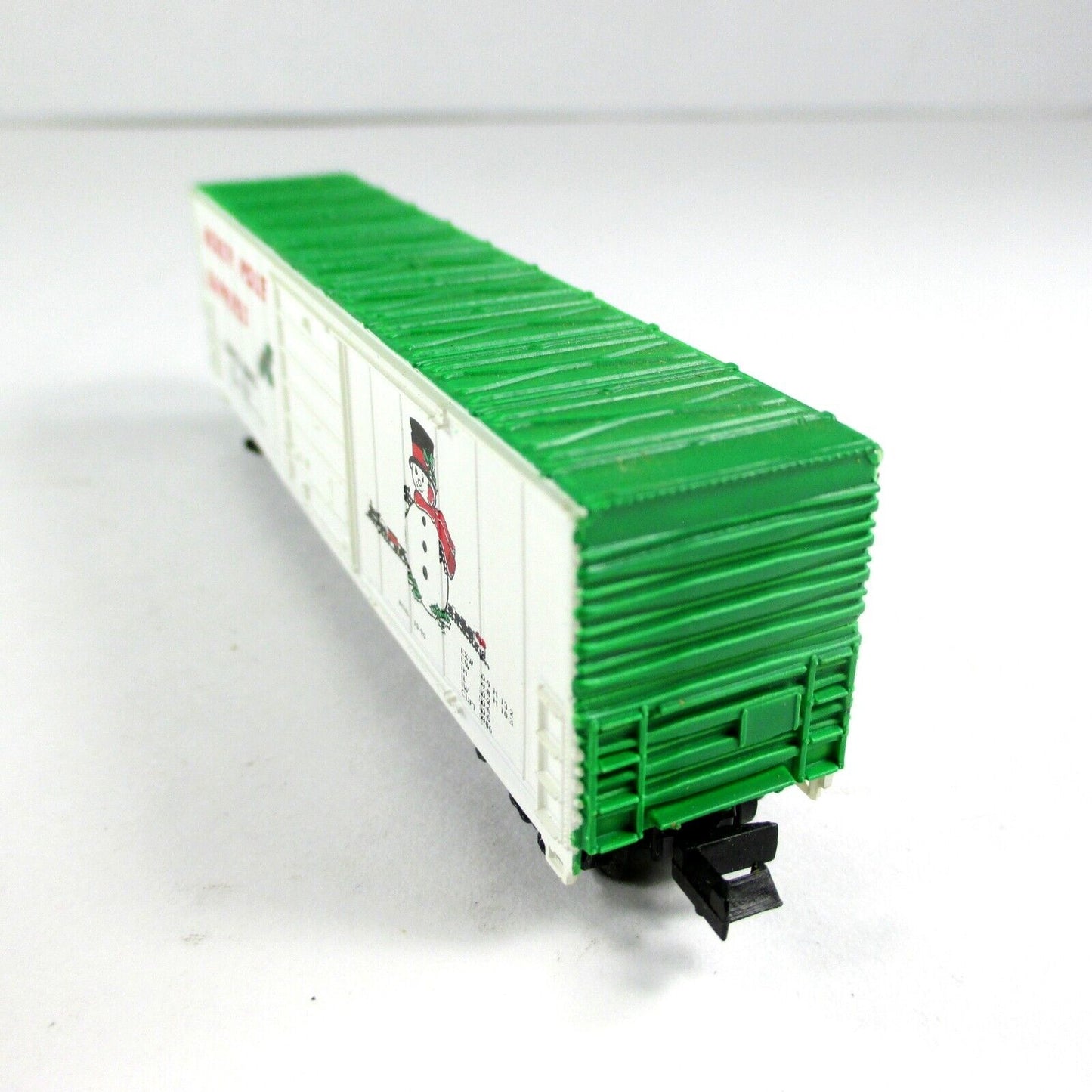 N Scale CHRISTMAS NORTH POLE EXPRESS 50' Box Car - BBCX 1990 ------ Bev-Bel 2181