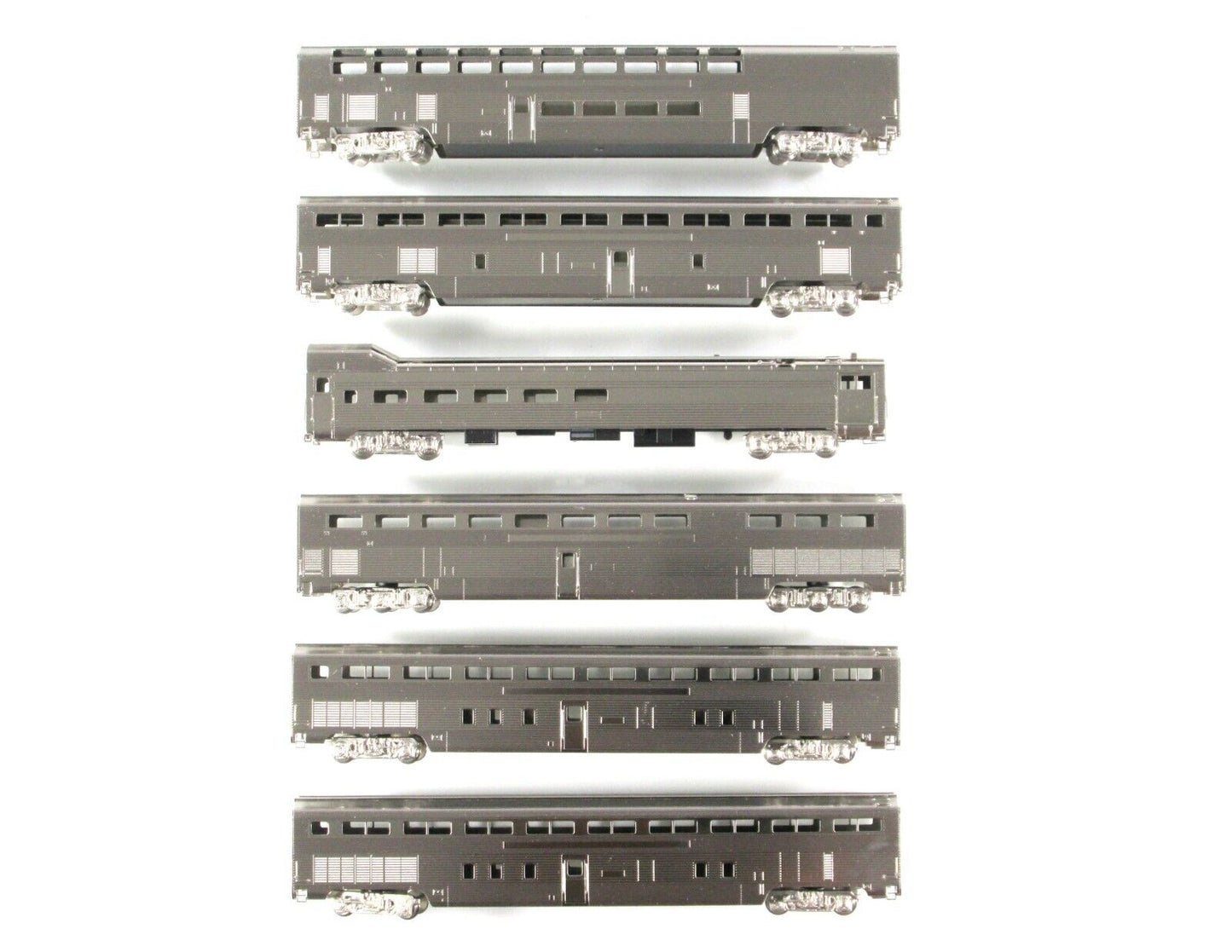 N Scale BRASS ***EL CAPITAN*** Santa Fe High Level Passenger 6-Car Set, HALLMARK