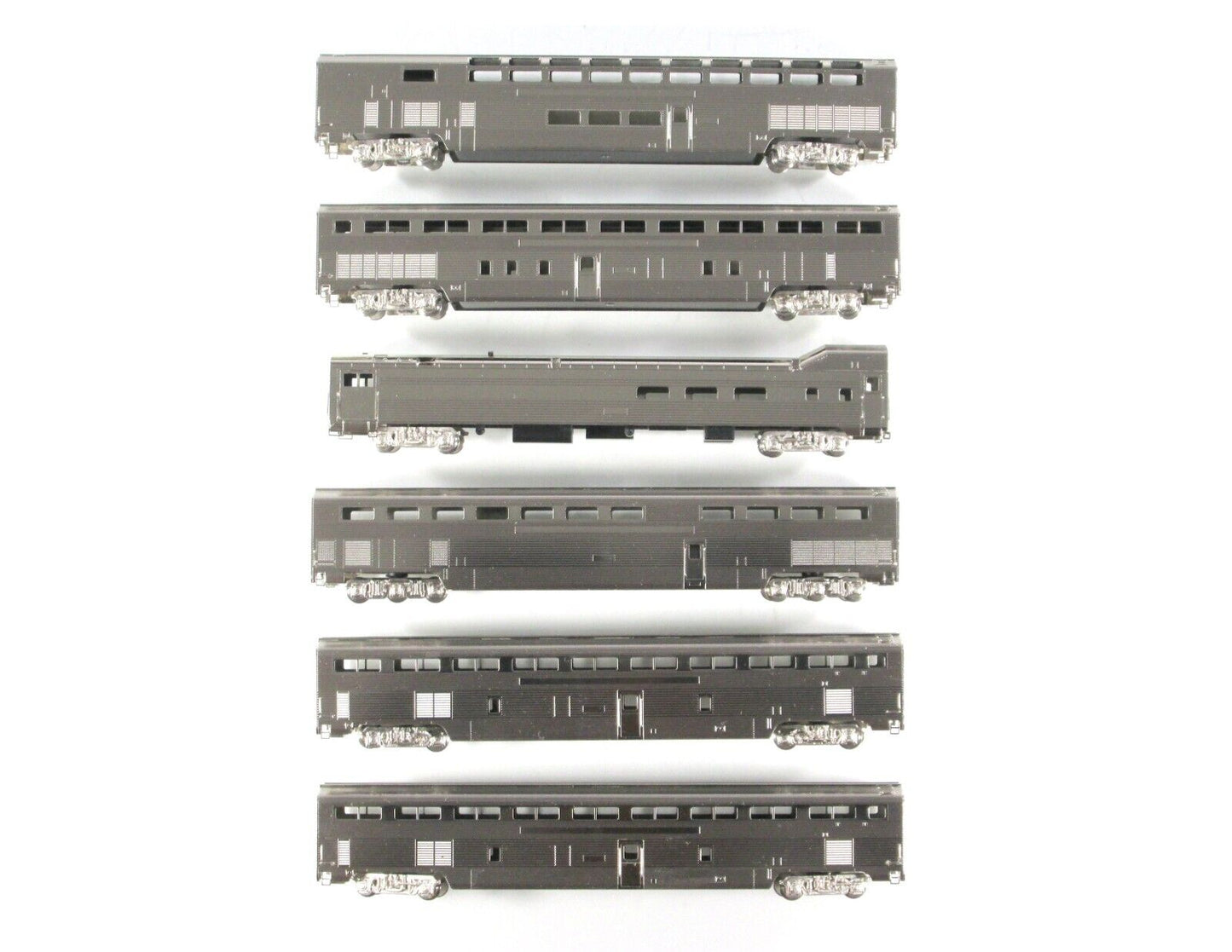 N Scale BRASS ***EL CAPITAN*** Santa Fe High Level Passenger 6-Car Set, HALLMARK