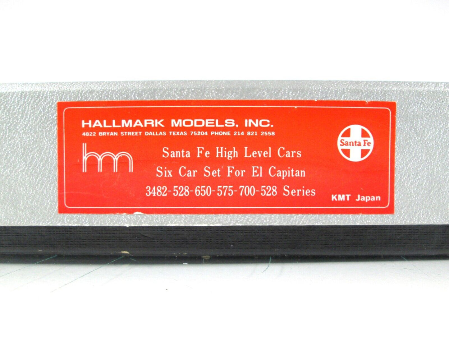 N Scale BRASS ***EL CAPITAN*** Santa Fe High Level Passenger 6-Car Set, HALLMARK