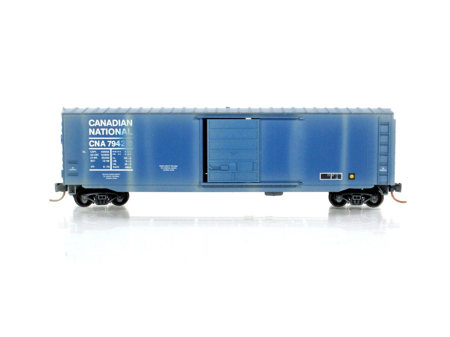 N Scale **CANADIAN NATIONAL** HALLOWEEN Graffiti Box Car - Micro Trains 07744220