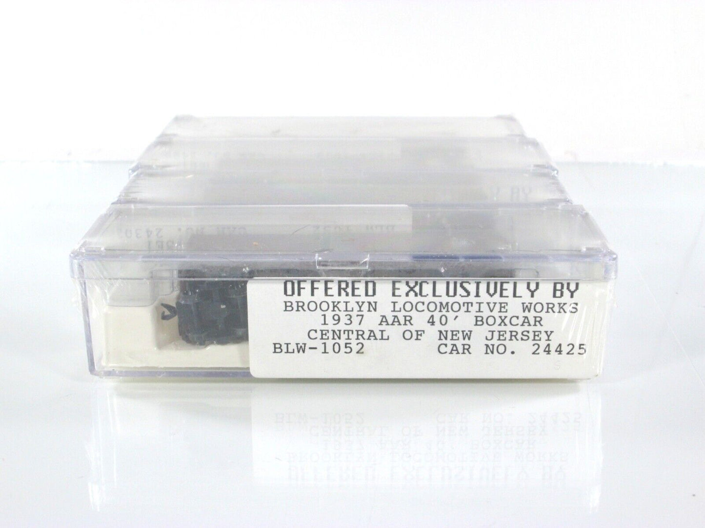 N Scale ***CENTRAL NEW JERSEY** 40' Box Car 4-Pack Set -Intermountain / BLW-1052