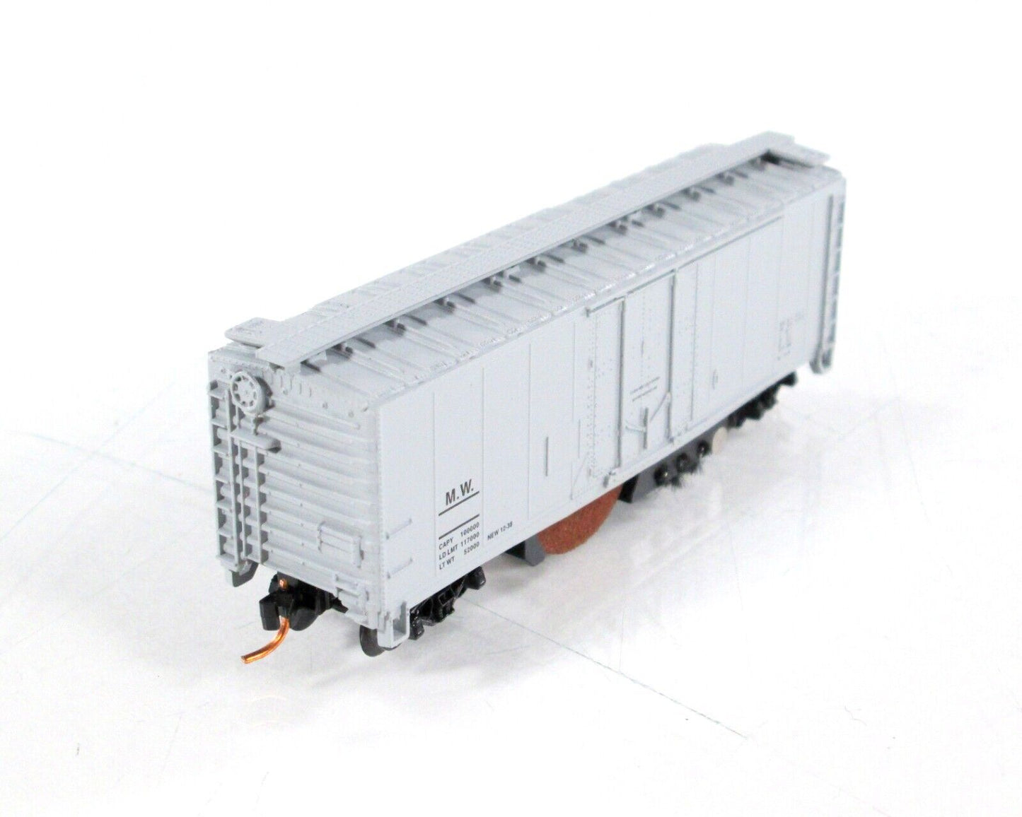 N Scale ***MAINTENANCE of WAY*** Roller Wheel Track Cleaner Car --- AZTEC TS1107