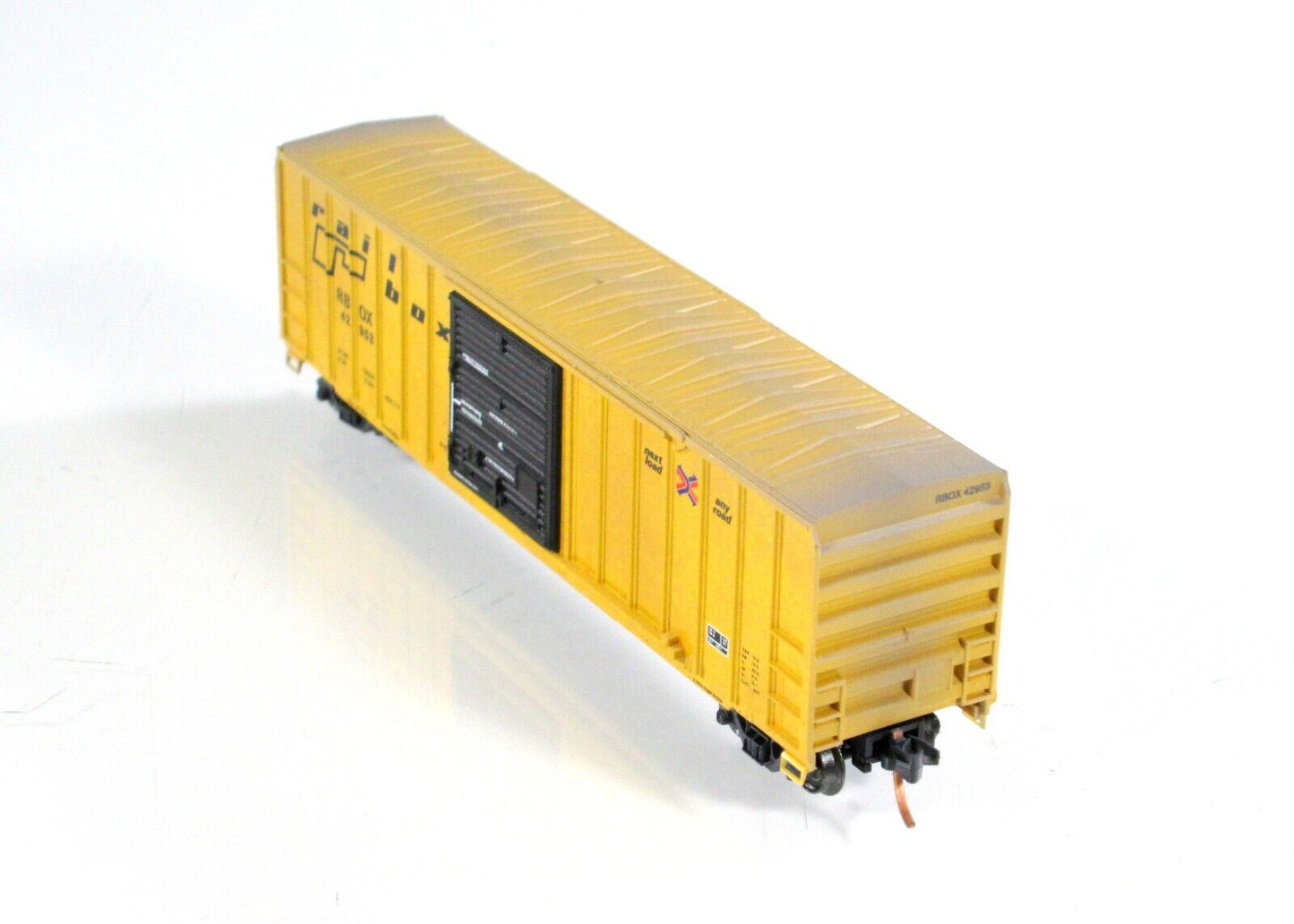 N Scale **RAILBOX GRAFFITI** Box Car #42953 - Micro Trains NSE MTL 16-208 *RARE*