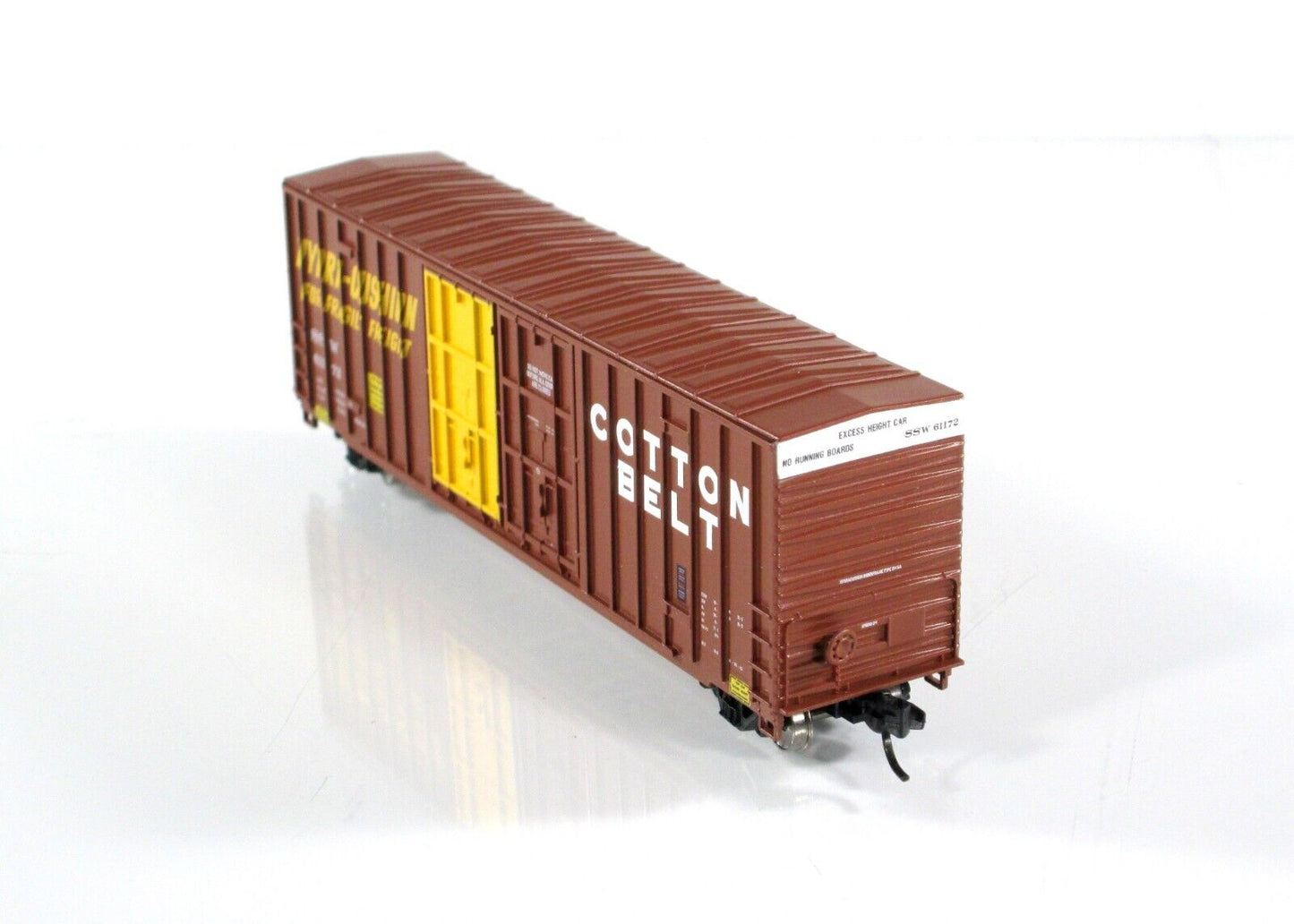 N Scale **COTTON BELT** Double Door Box Car 6-Set - Intermountain 6134005 **RARE