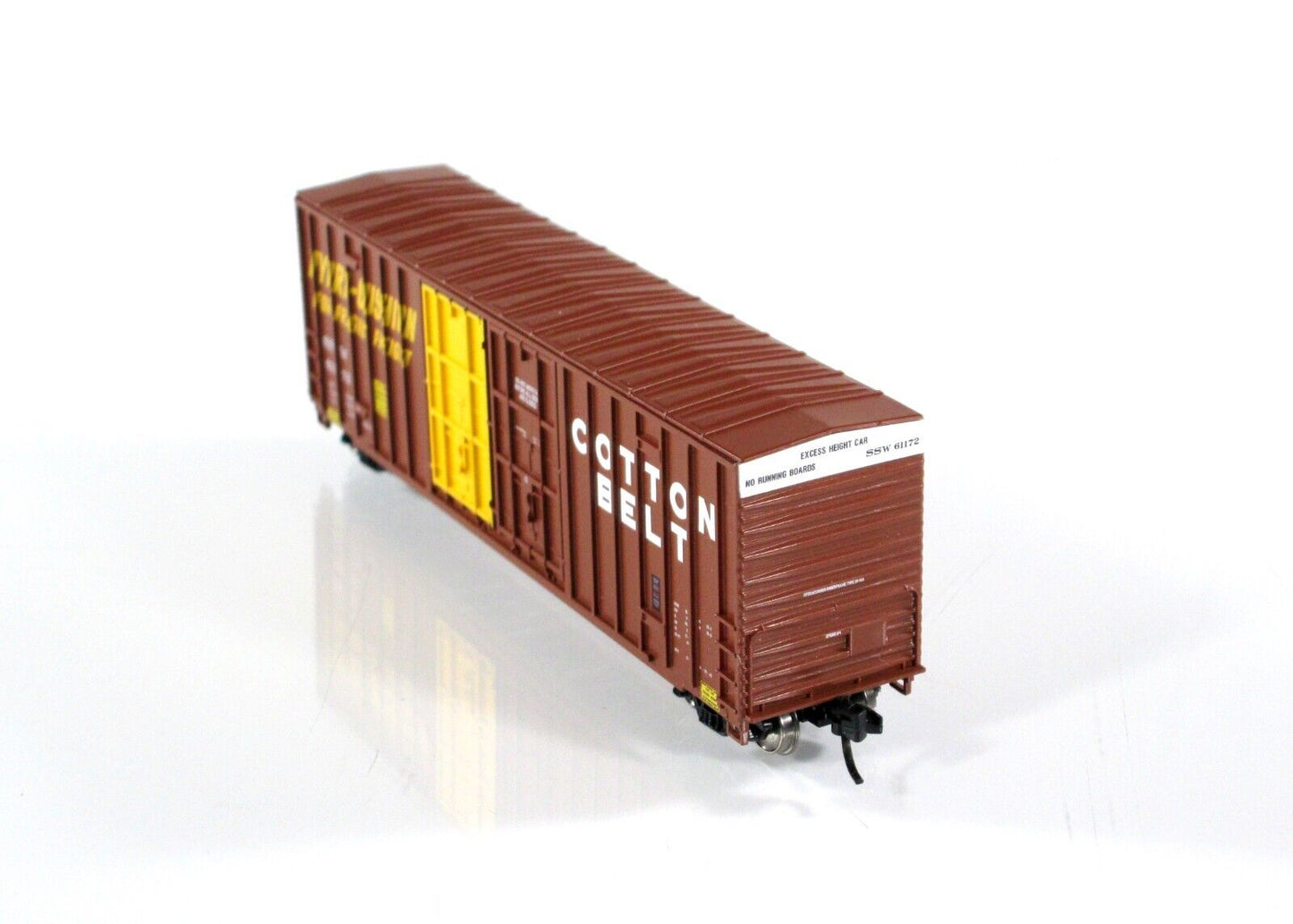 N Scale **COTTON BELT** Double Door Box Car 6-Set - Intermountain 6134005 **RARE