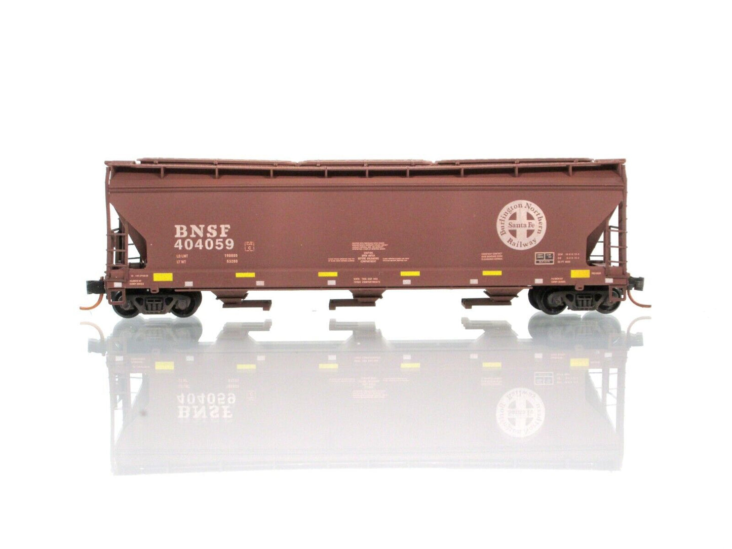 N Scale ***BNSF*** *99 Problems* Graffiti Hopper #404059 - Micro Trains 09444420