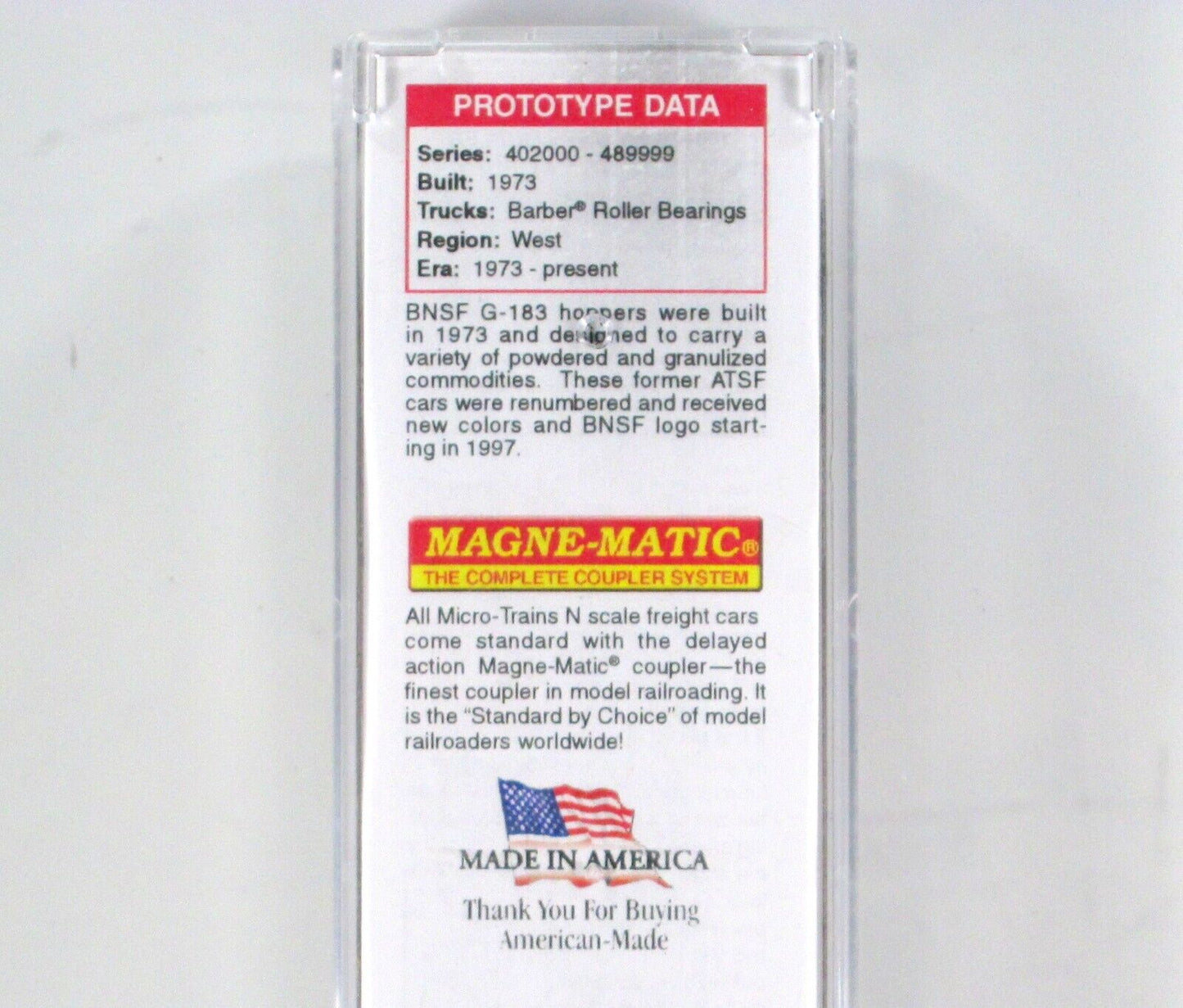 N Scale ***BNSF*** *99 Problems* Graffiti Hopper #404059 - Micro Trains 09444420