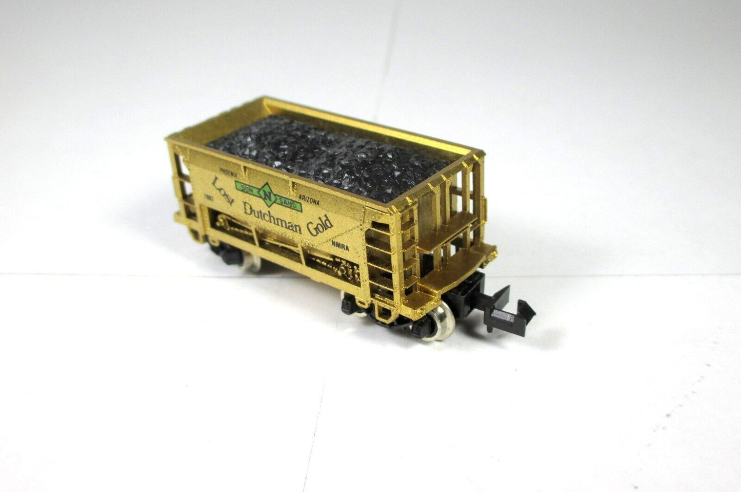 N Scale ***LOST DUTCHMAN GOLD** Mining Ore Car #1982 - Atlas, Sun-N-Sand Special