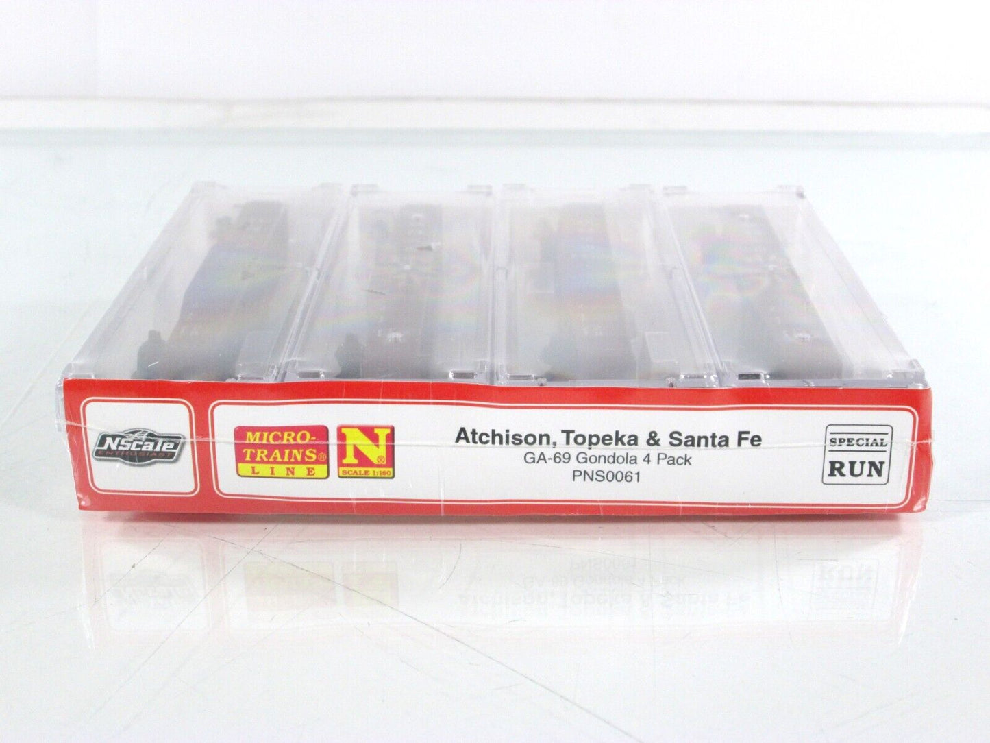 N Scale **SANTA FE** GA-69 Gondola 4-Pack - Micro Trains & George Hollwedel RARE