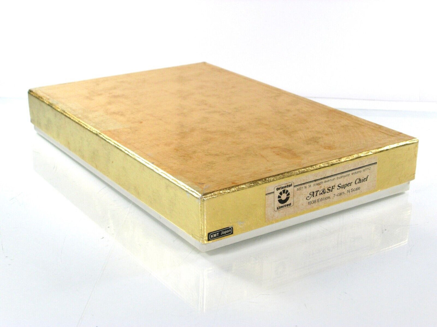 N Scale BRASS ***SANTA FE SUPER CHIEF*** 1938 Ed. Passenger 7-Car Set - ORIENTAL