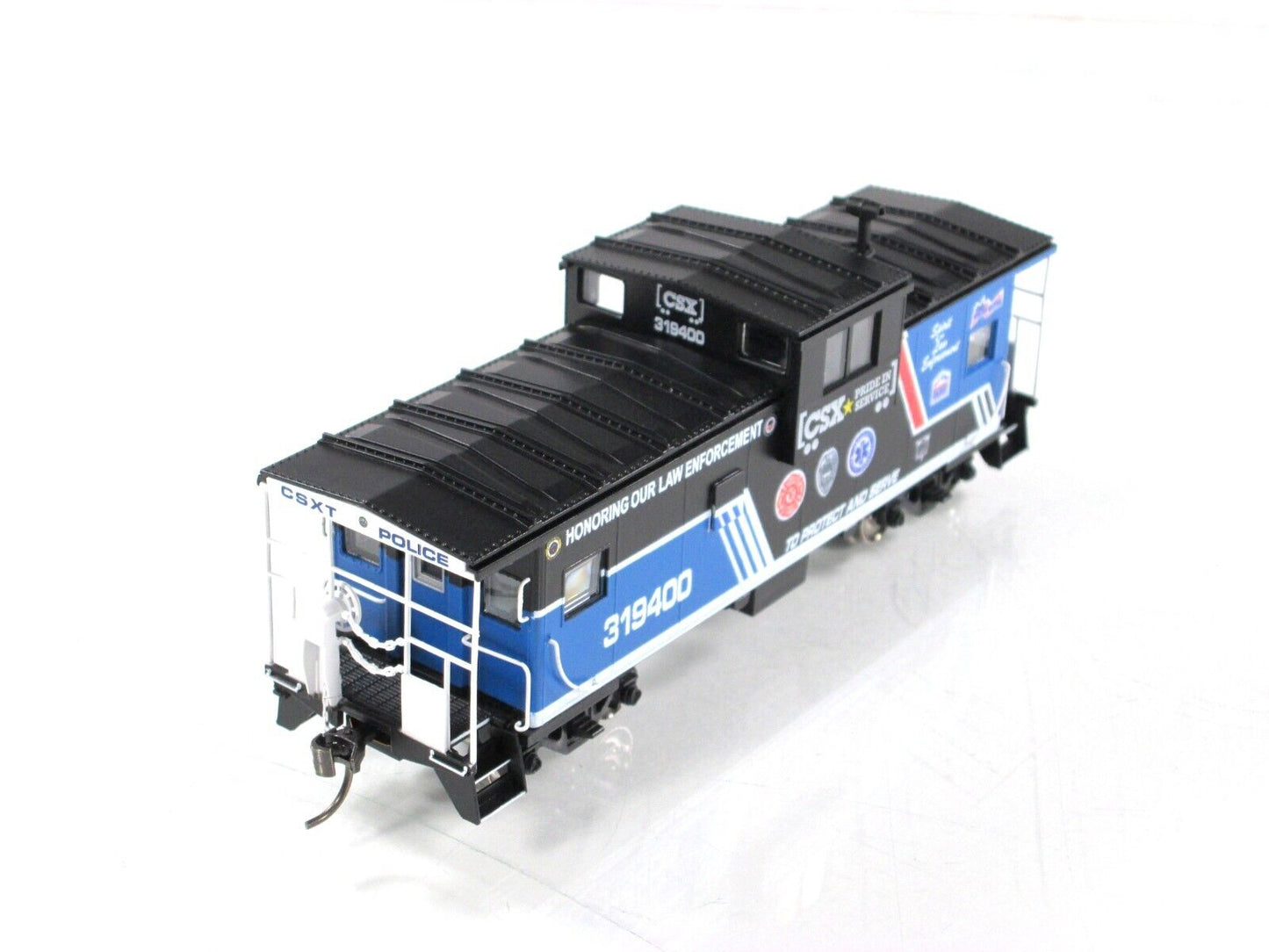 HO Scale ***HONORING LAW ENFORCEMENT*** Caboose CSX - Atlas Master TWTL02 **RARE