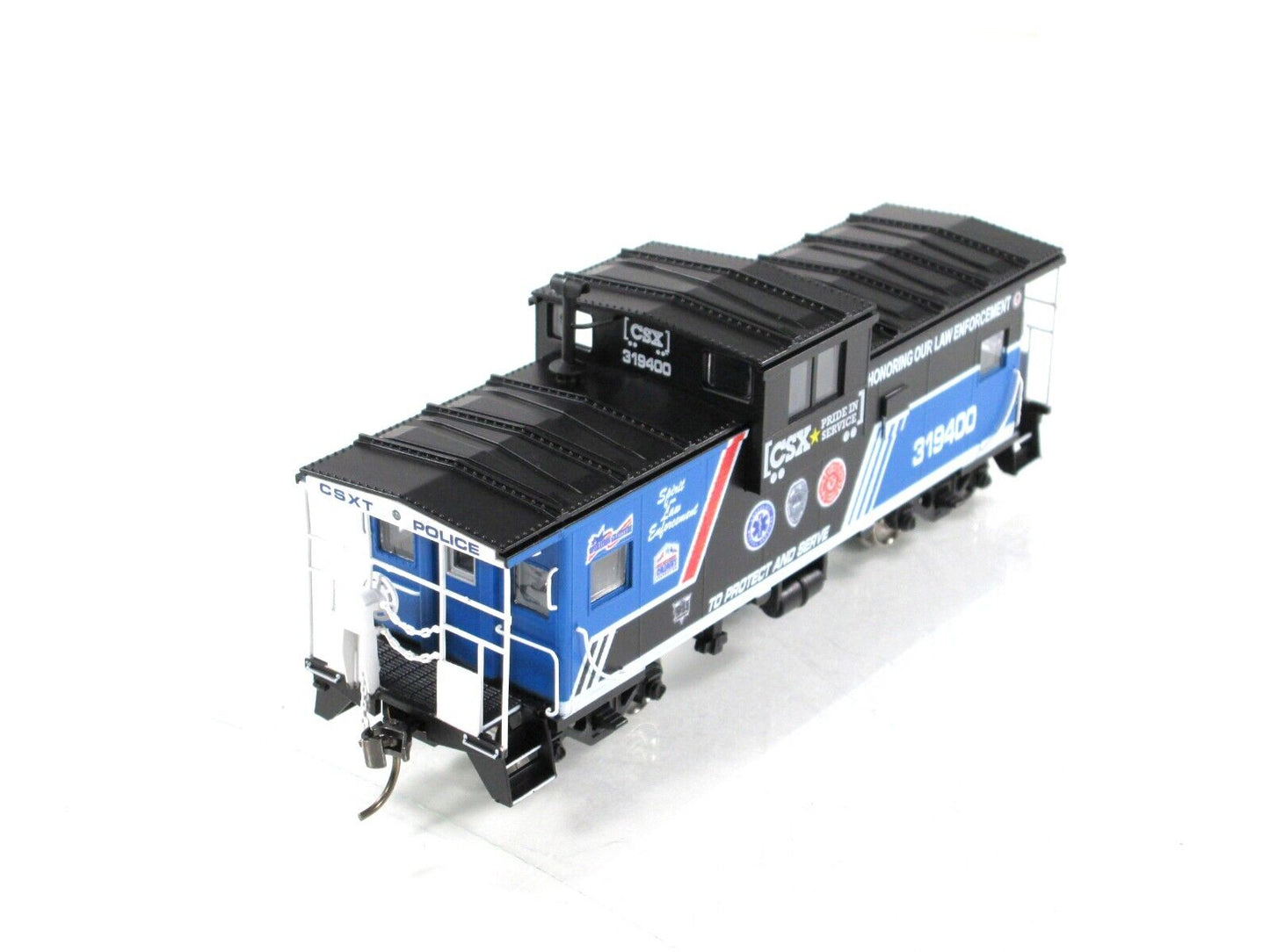 HO Scale ***HONORING LAW ENFORCEMENT*** Caboose CSX - Atlas Master TWTL02 **RARE
