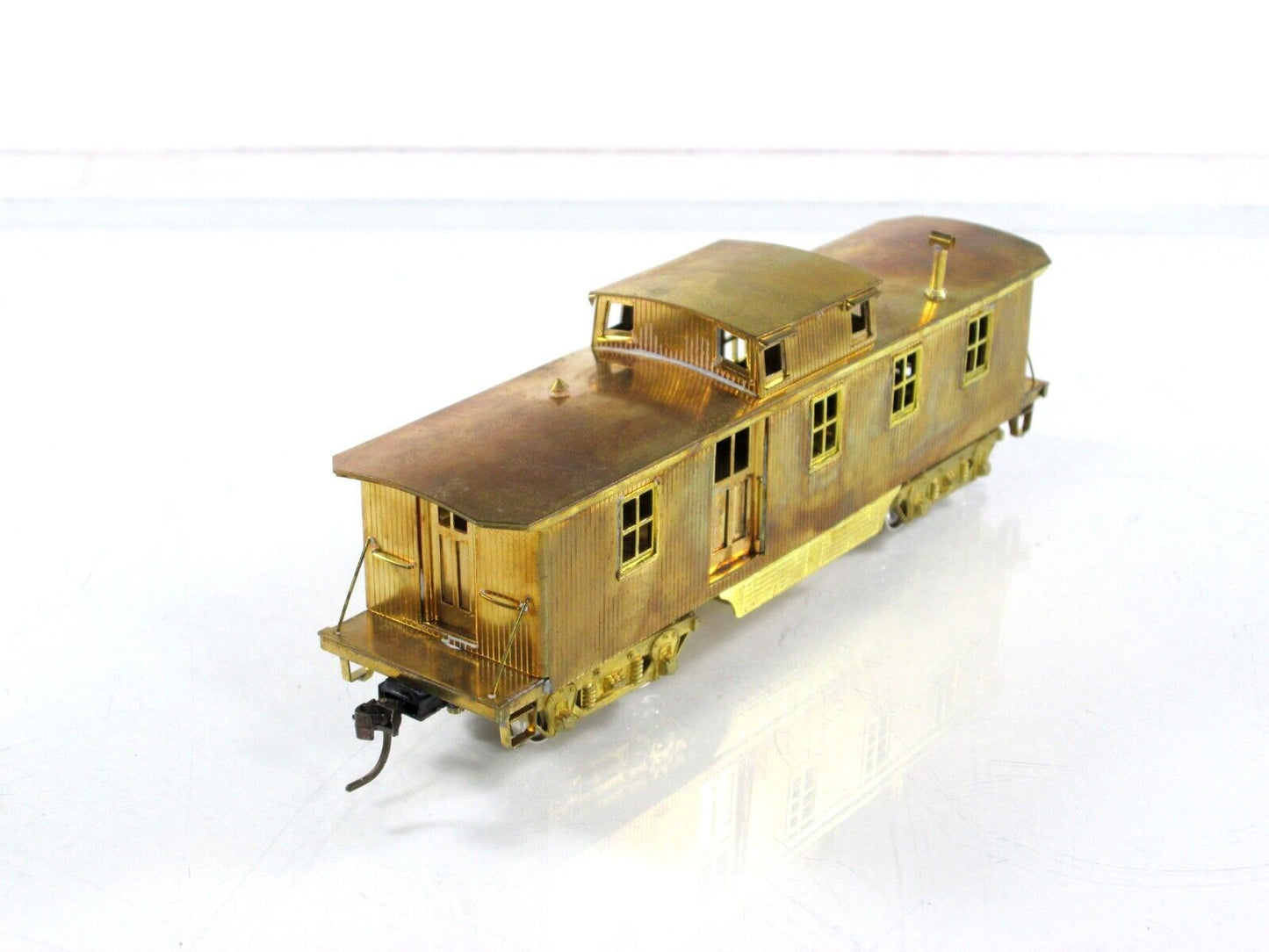 HO Scale BRASS ***PENNSYLVANIA*** MoW Tool Car / Steel Caboose - Westside Models