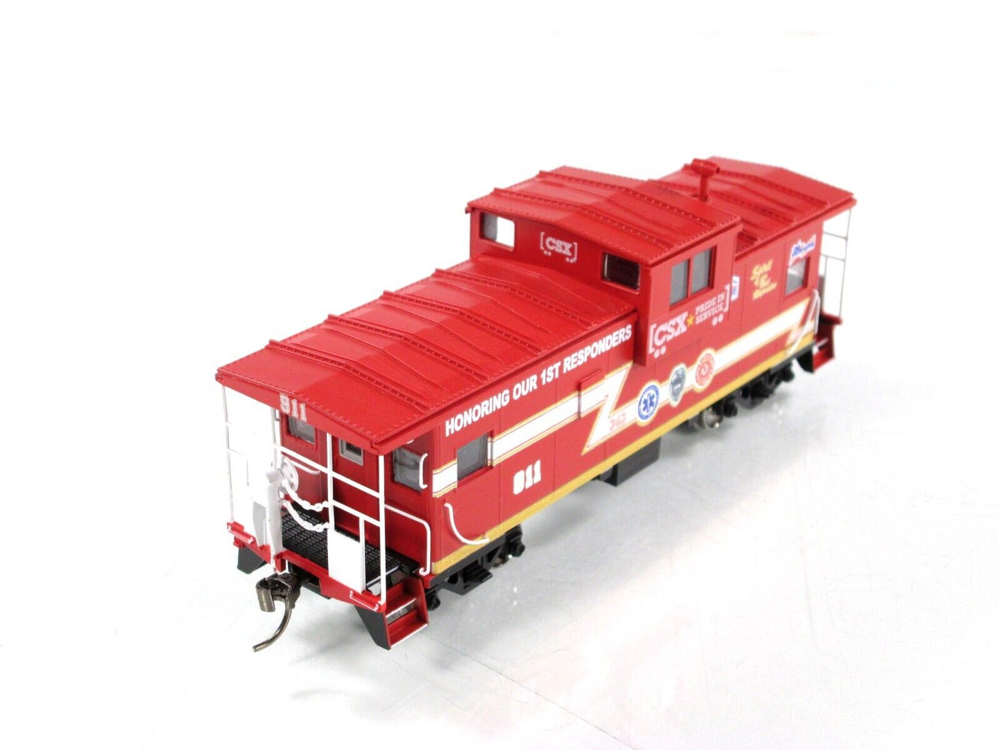 HO Scale **HONORING 1ST RESPONDERS** Caboose CSX 911 - Atlas Master TWTL04 *RARE