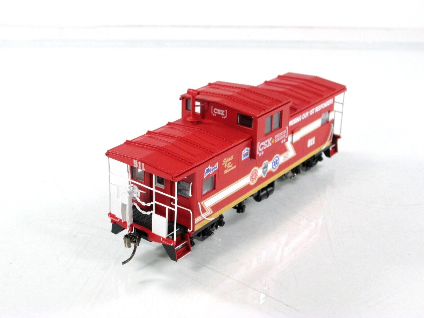 HO Scale **HONORING 1ST RESPONDERS** Caboose CSX 911 - Atlas Master TWTL04 *RARE