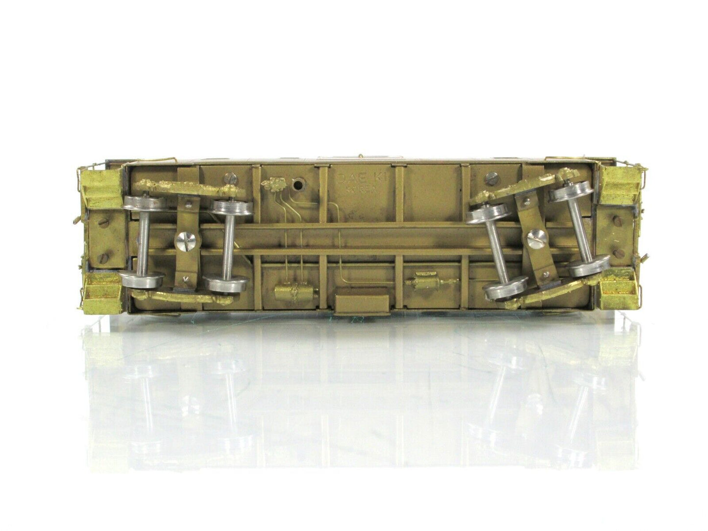 HO Scale BRASS **UNION PACIFIC** CA-9 Caboose w/ Sign Board -- Nickel Plate Prod