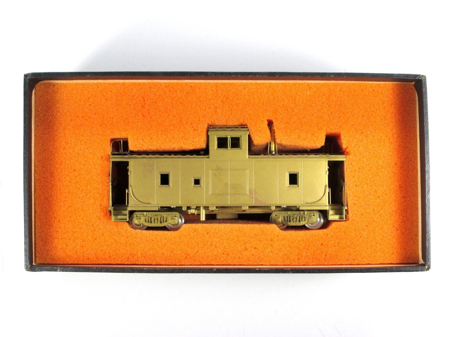 HO Scale BRASS **UNION PACIFIC** CA-9 Caboose w/ Sign Board -- Nickel Plate Prod