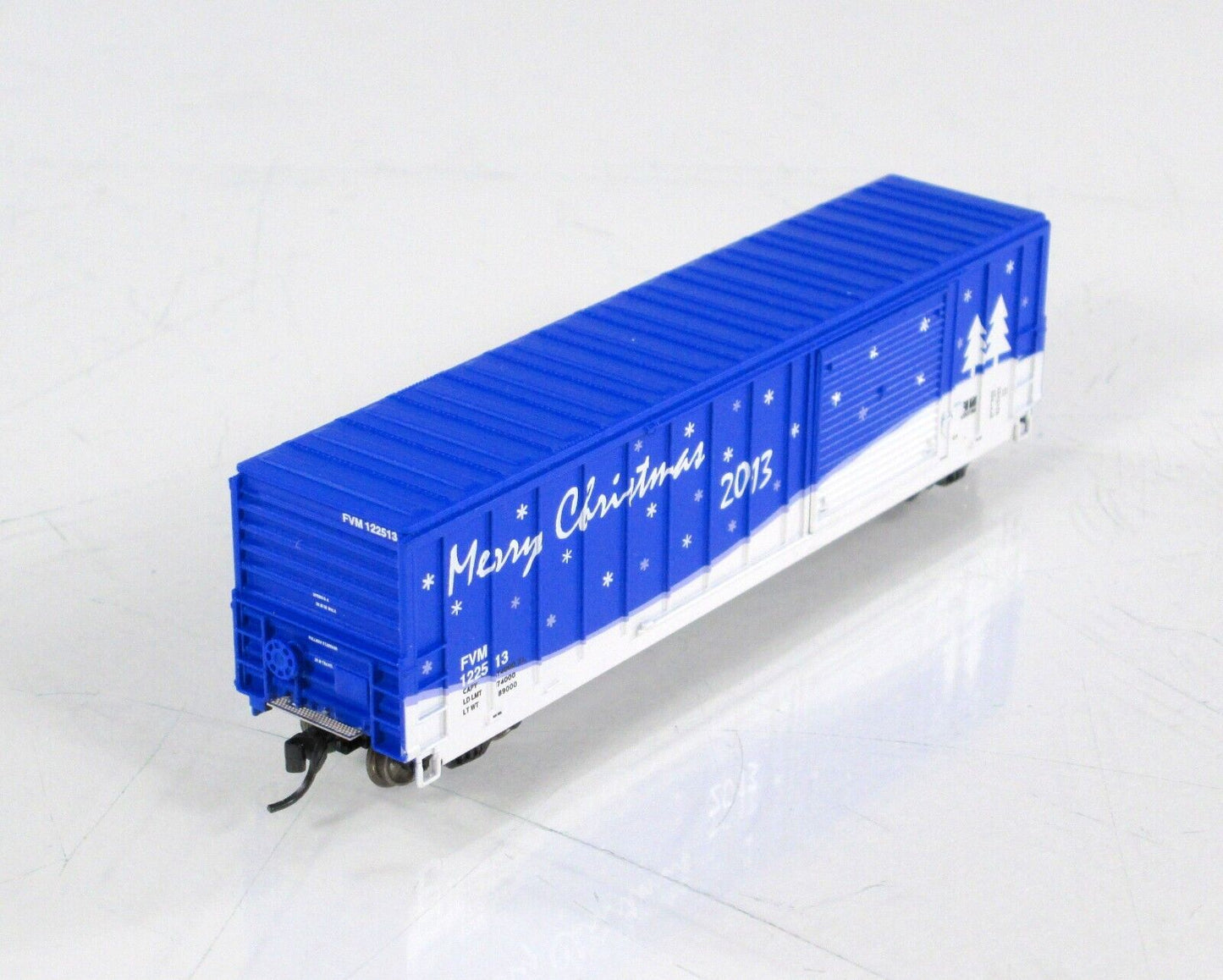 N Scale ***SEASON'S GREETINGS*** CHRISTMAS 2008 Box Car - Fox Valley 8900 **RARE