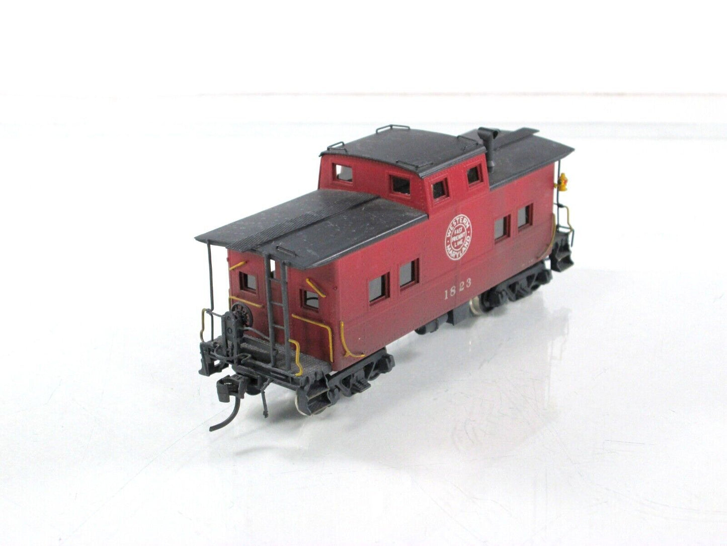 HO Scale BRASS ***Western Maryland*** Weathered Caboose #1823 -Custom NJ -RS-676