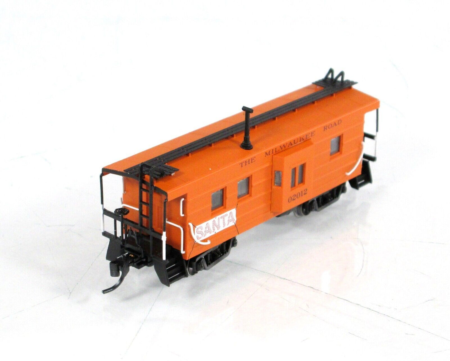 N Scale ***MILWAUKEE*** SANTA CHRISTMAS Caboose #02012 - Fox Valley 91028 **RARE