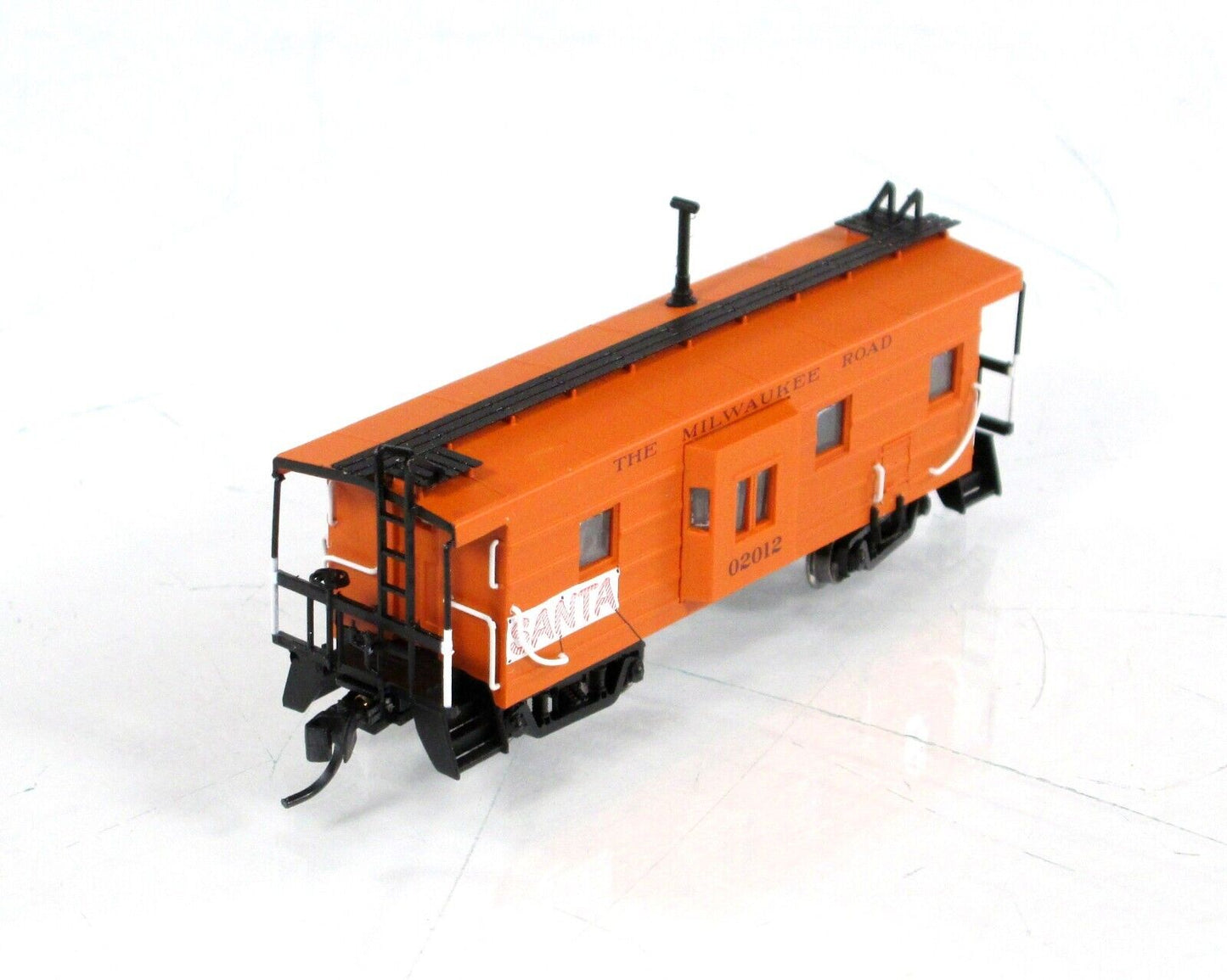 N Scale ***MILWAUKEE*** SANTA CHRISTMAS Caboose #02012 - Fox Valley 91028 **RARE