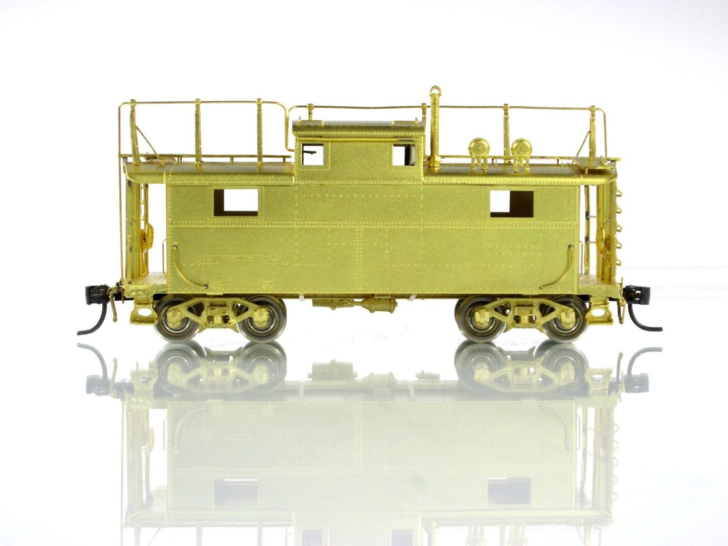 HO Scale BRASS *PENNSYLVANIA* N5b Caboose, Antenna - Sunset Models, Knuckle Cplr