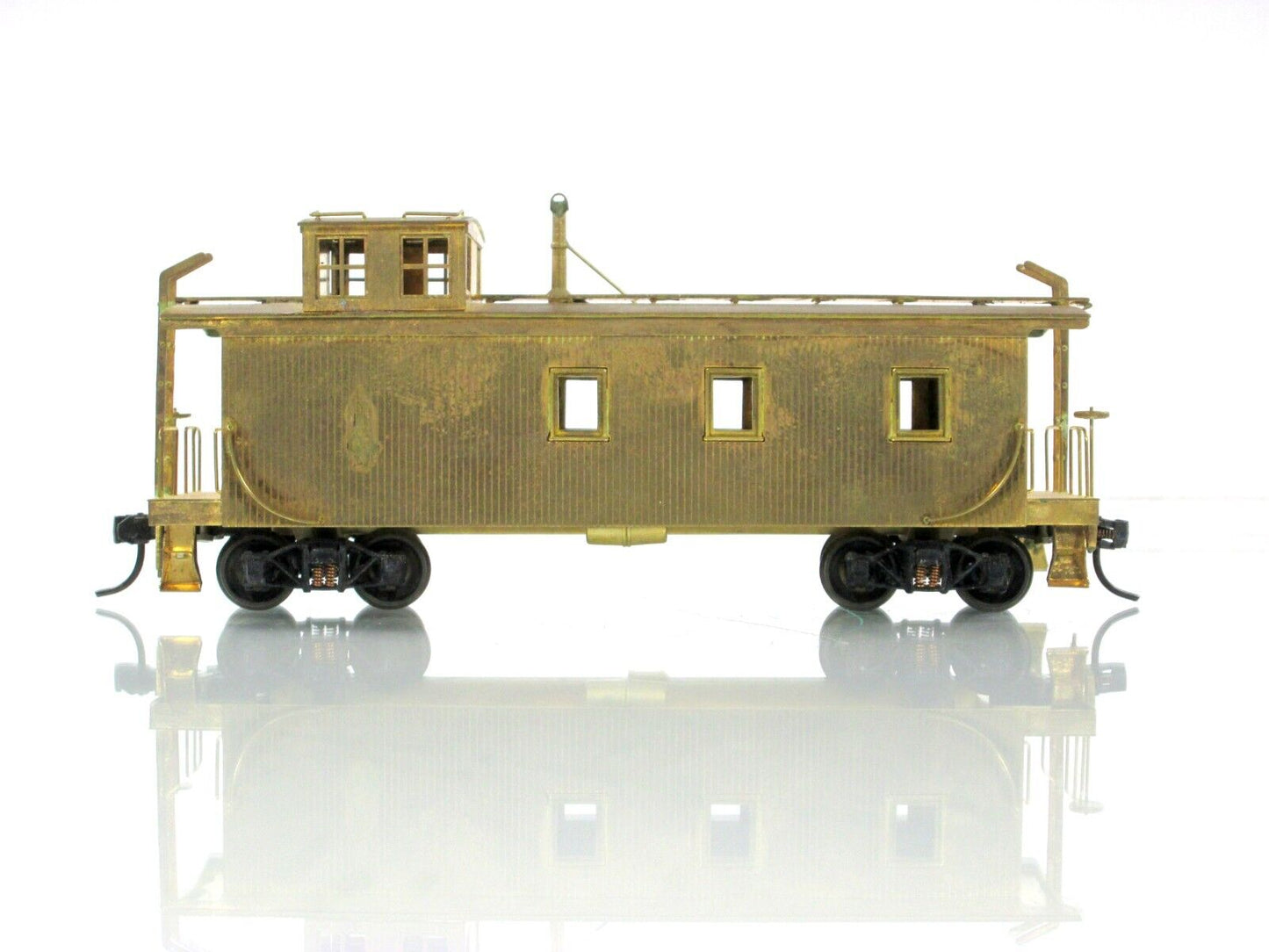 HO Scale BRASS ***DENVER & RIO GRANDE WESTERN*** Steel Cupola Caboose - Lambert