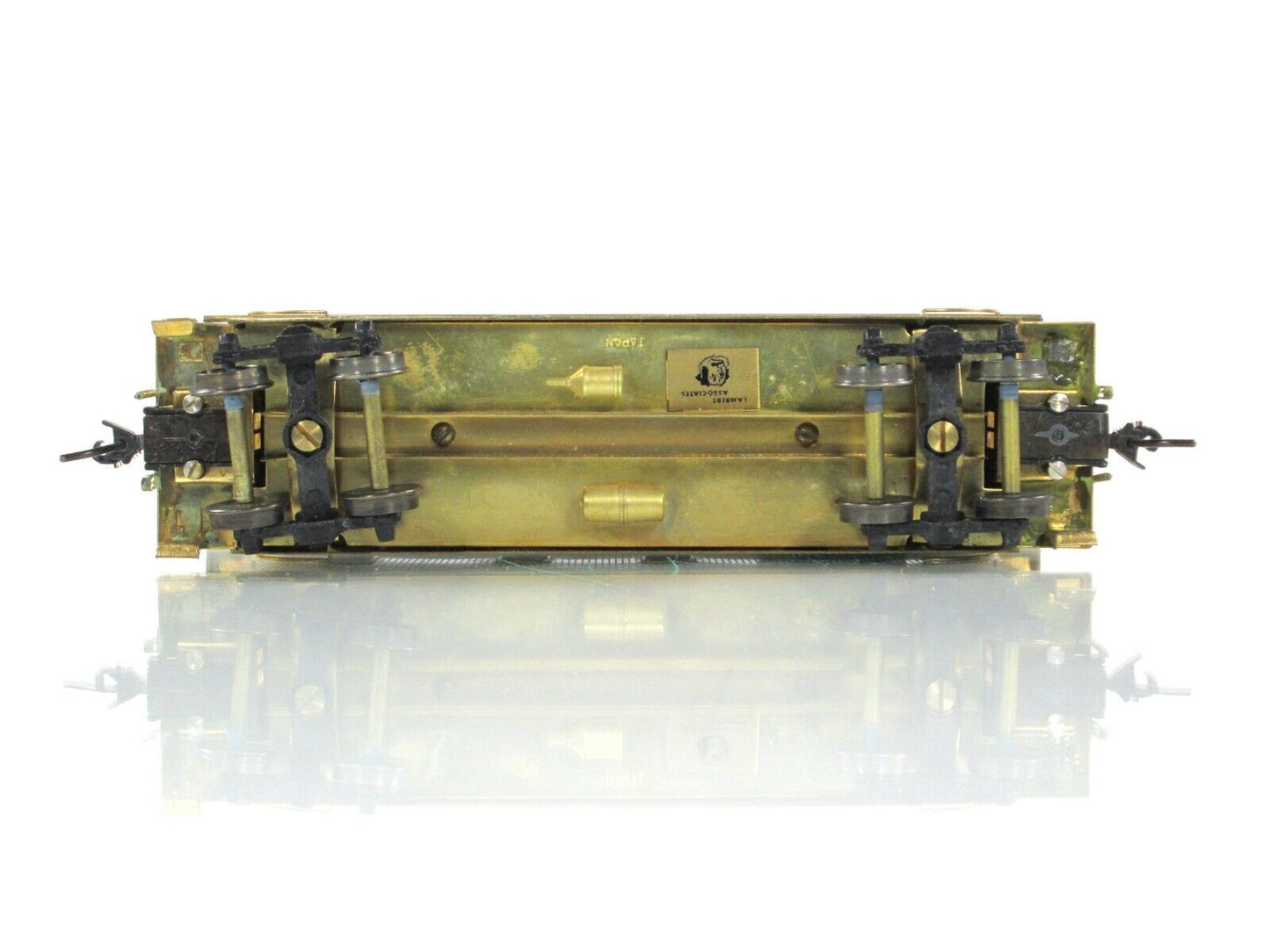 HO Scale BRASS ***DENVER & RIO GRANDE WESTERN*** Steel Cupola Caboose - Lambert