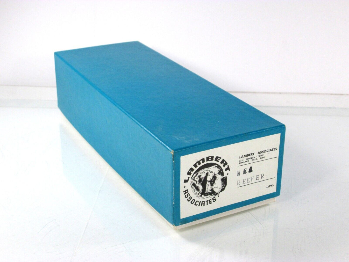 HO Scale BRASS ***EXPRESS REEFER*** Car - Lambert Associates,  Knuckle Couplers
