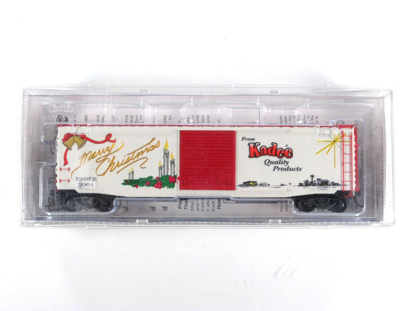 HO Scale ***MERRY CHRISTMAS*** 50' Box Car 2004 - Kadee Special Ltd 6901, SN 344