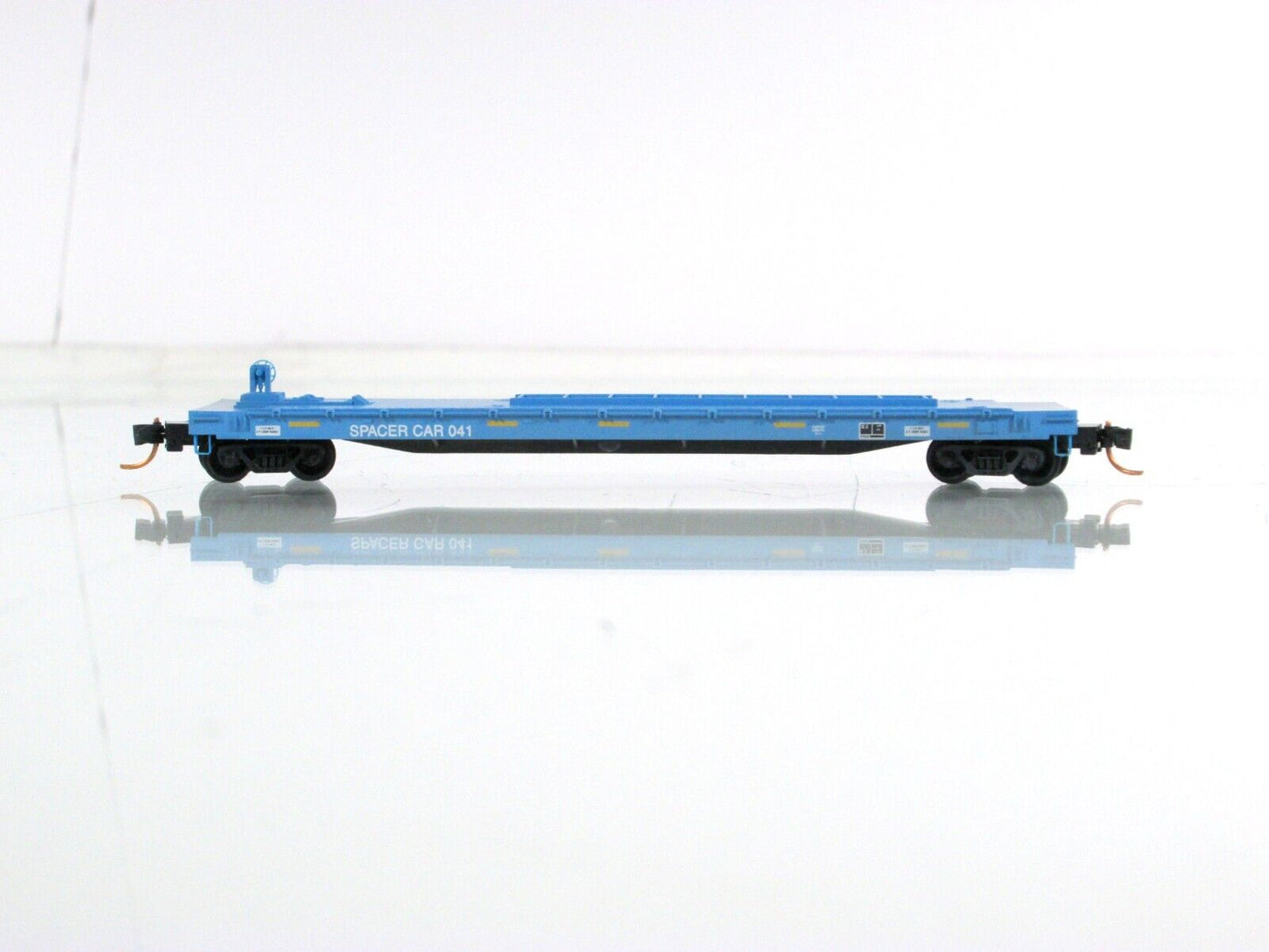 N Scale *NASA* Rocket Spacer 57' Weathered Flat Car #041 - Micro Trains 06400160