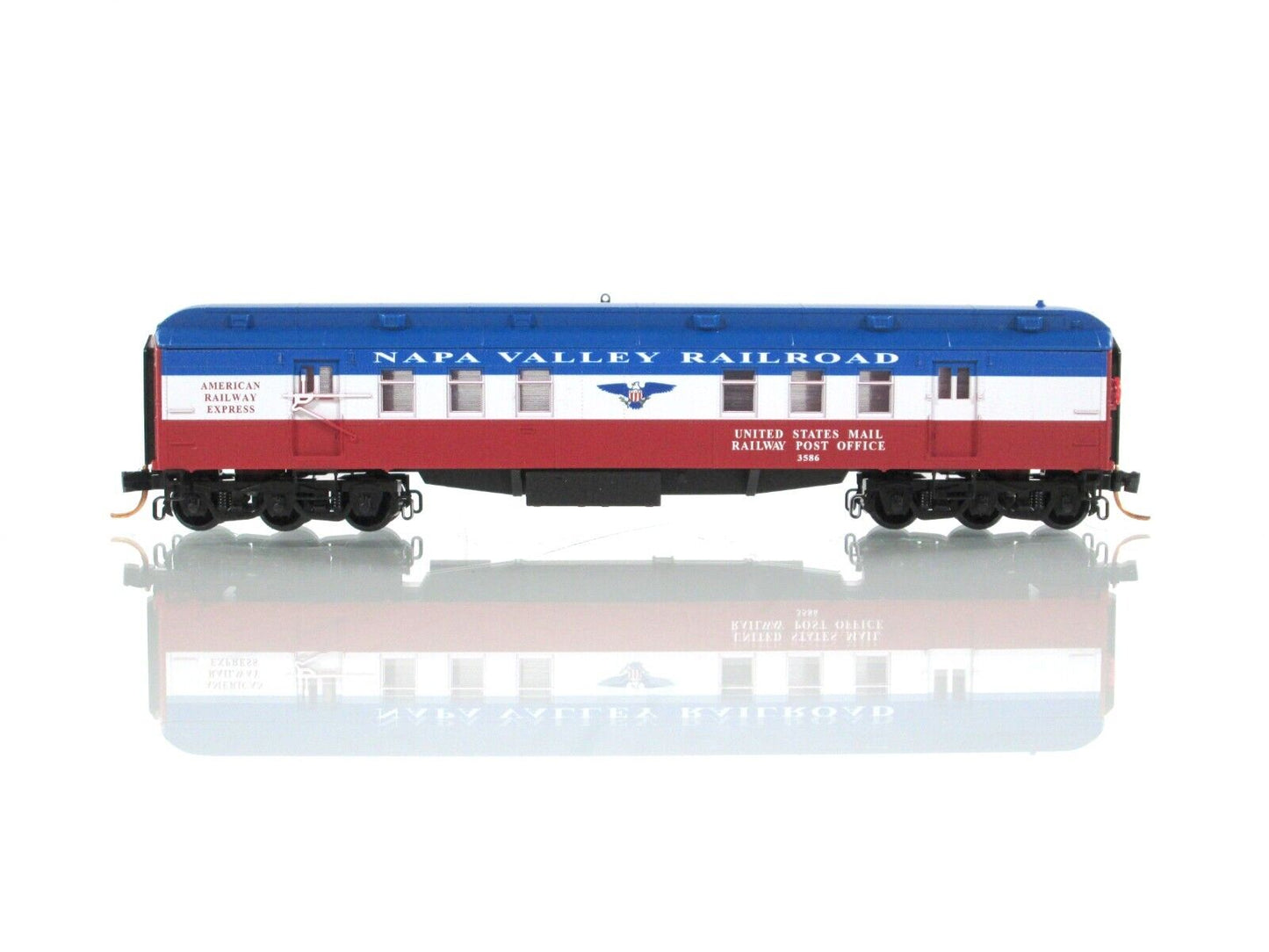 N Scale ***NAPA VALLEY*** Railway Post Office Car - Micro Trains Special ***RARE
