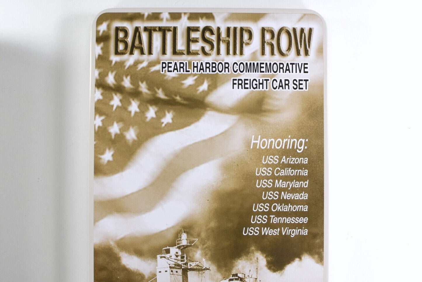 N Scale WWII **PEARL HARBOR BATTLESHIP ROW** 7-Car Set - Micro Trains 99321050