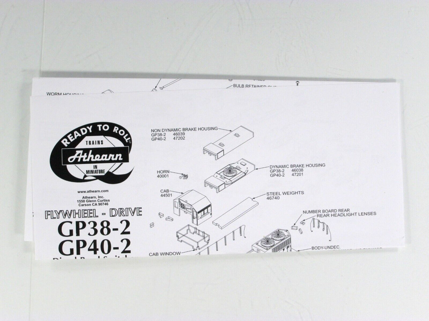 HO Scale ***ICG*** BICENTENNIAL GP38-2 Locomotive #1776 -- Athearn 78904, w/ DCC