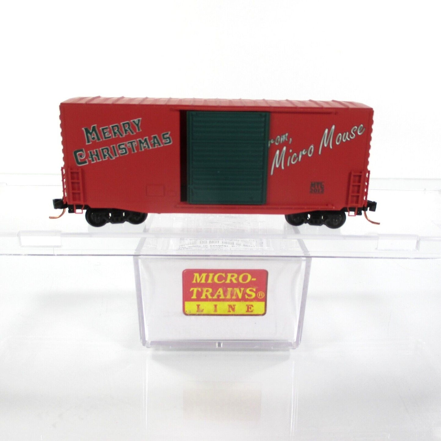 N Scale **MISTLETOE** Micro Mouse CHRISTMAS 2012 Box Car - Micro Trains 10100720