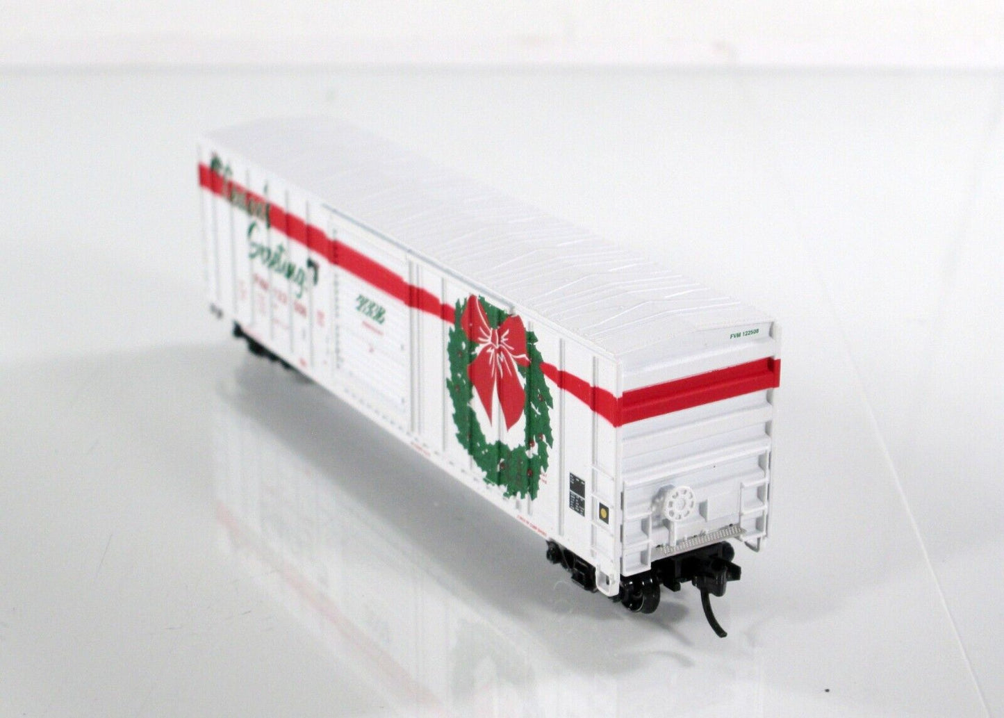 N Scale **SEASON'S GREETINGS** CHRISTMAS 2008 50' Box Car, Fox Valley 8900 *RARE